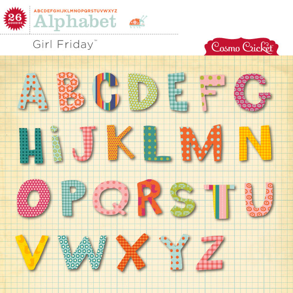 Girl Friday Alphabet