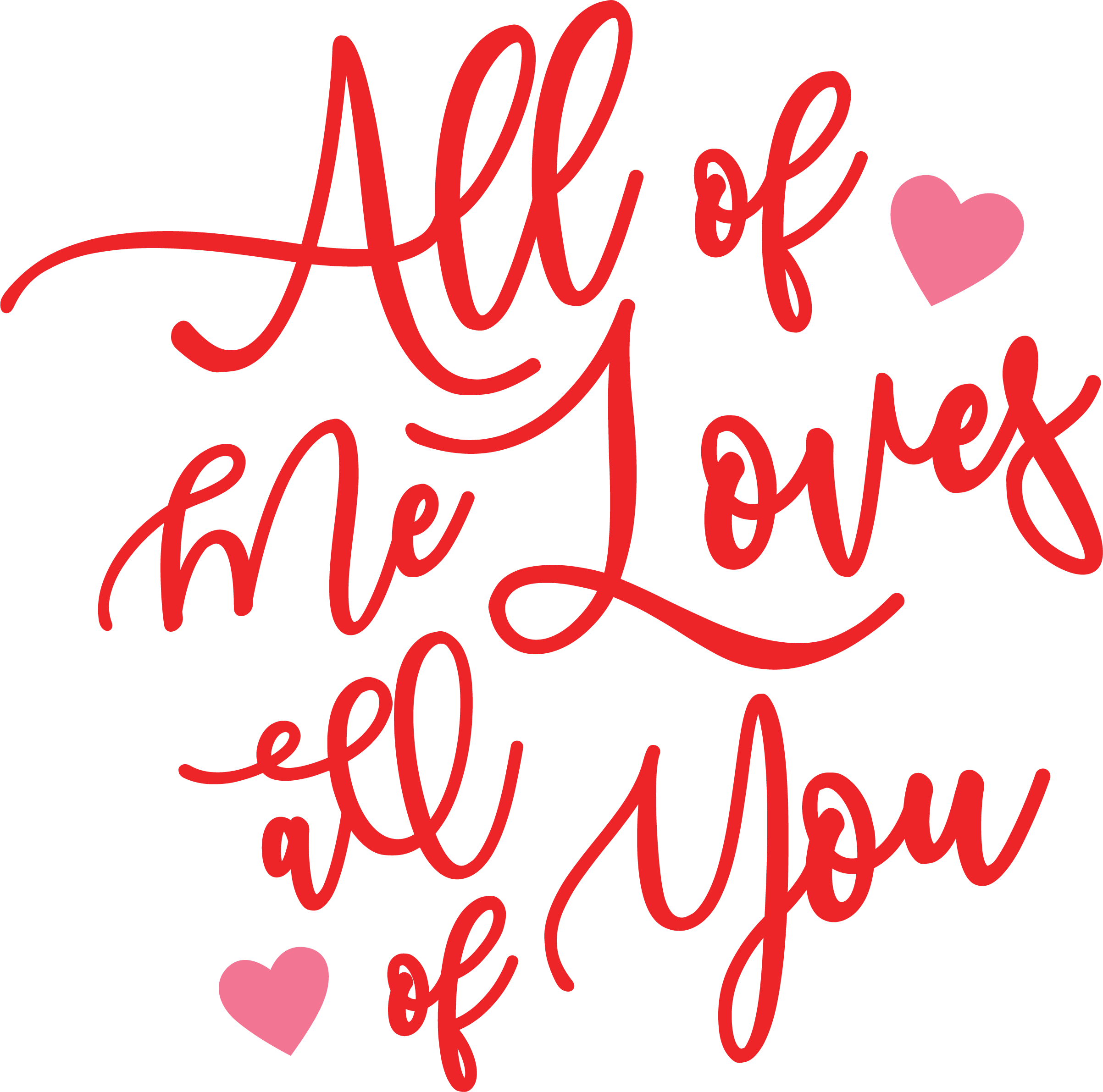 All Of Me SVG Cut File