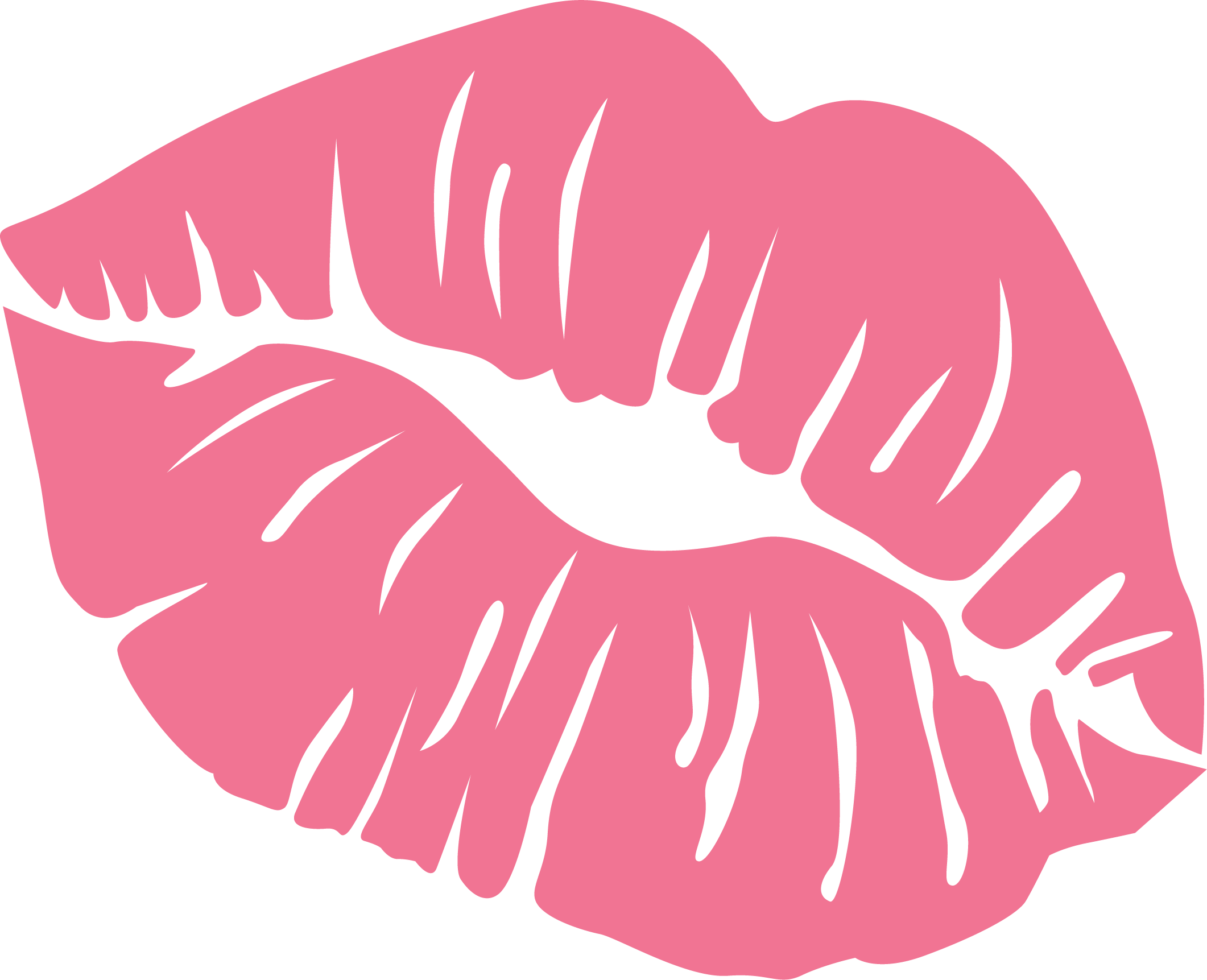 Lipstick Kiss Svg Cut File Snap Click Supply Co