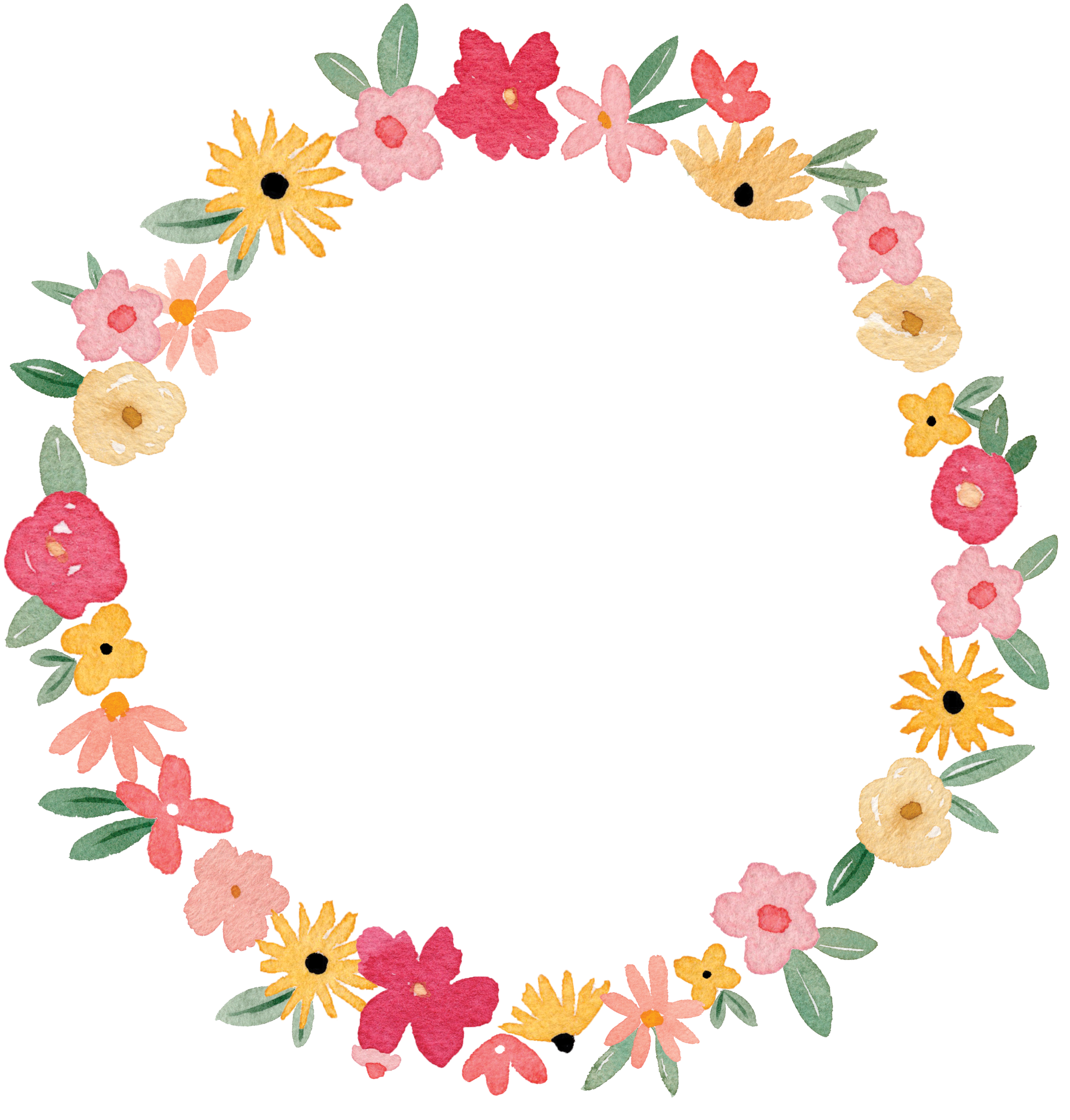 Baby Girl Wreath Print and Cut File