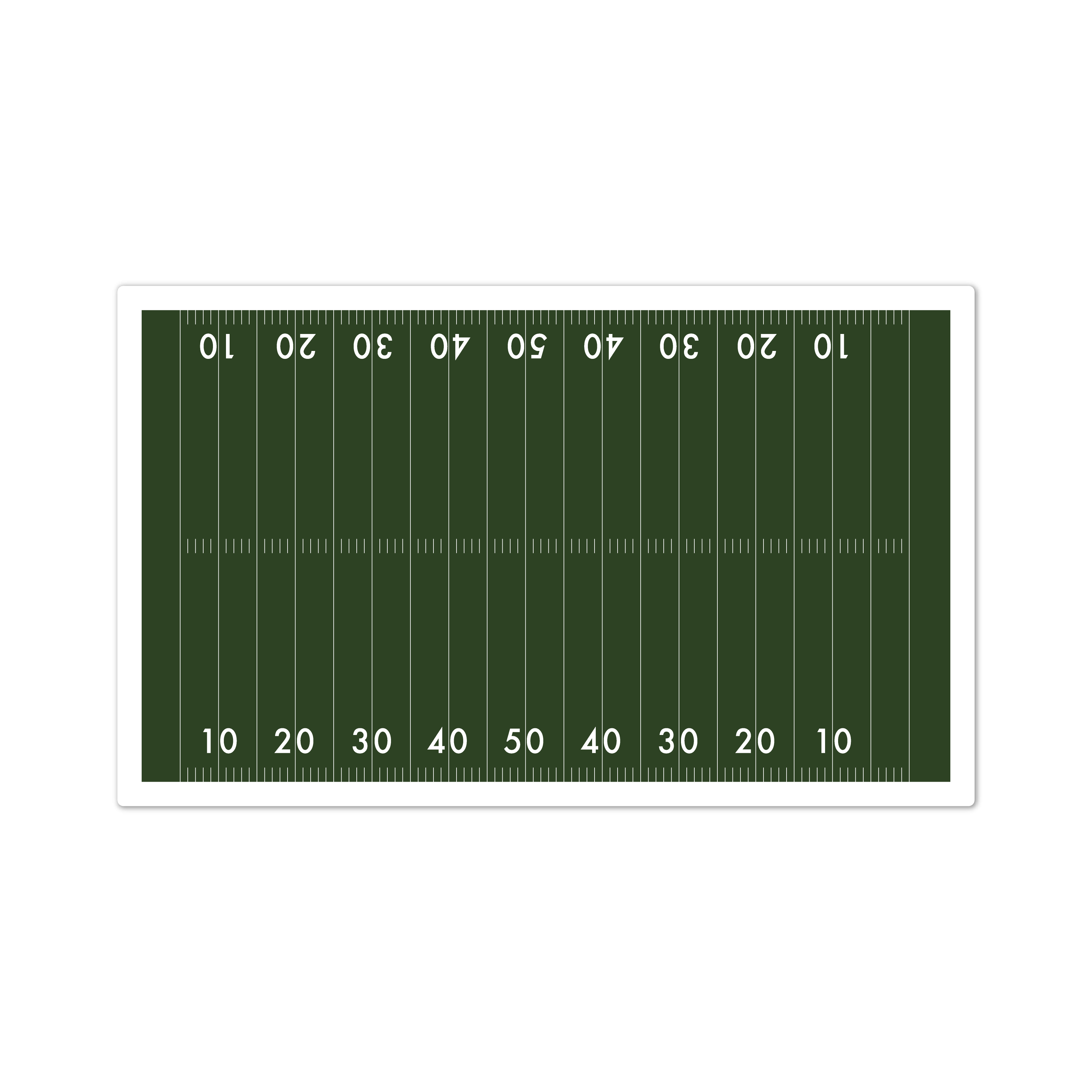 football field print out