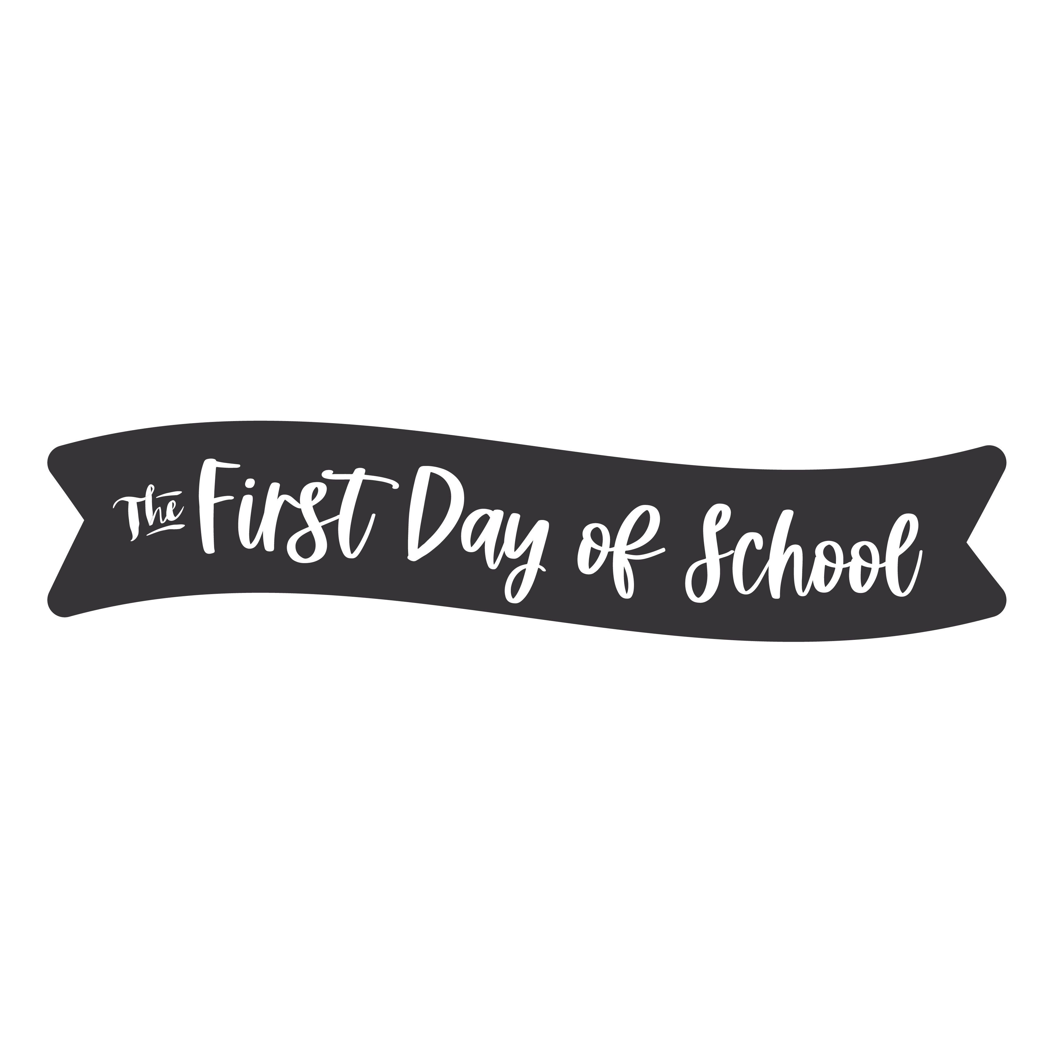First Day Of School #2 SVG Cut File