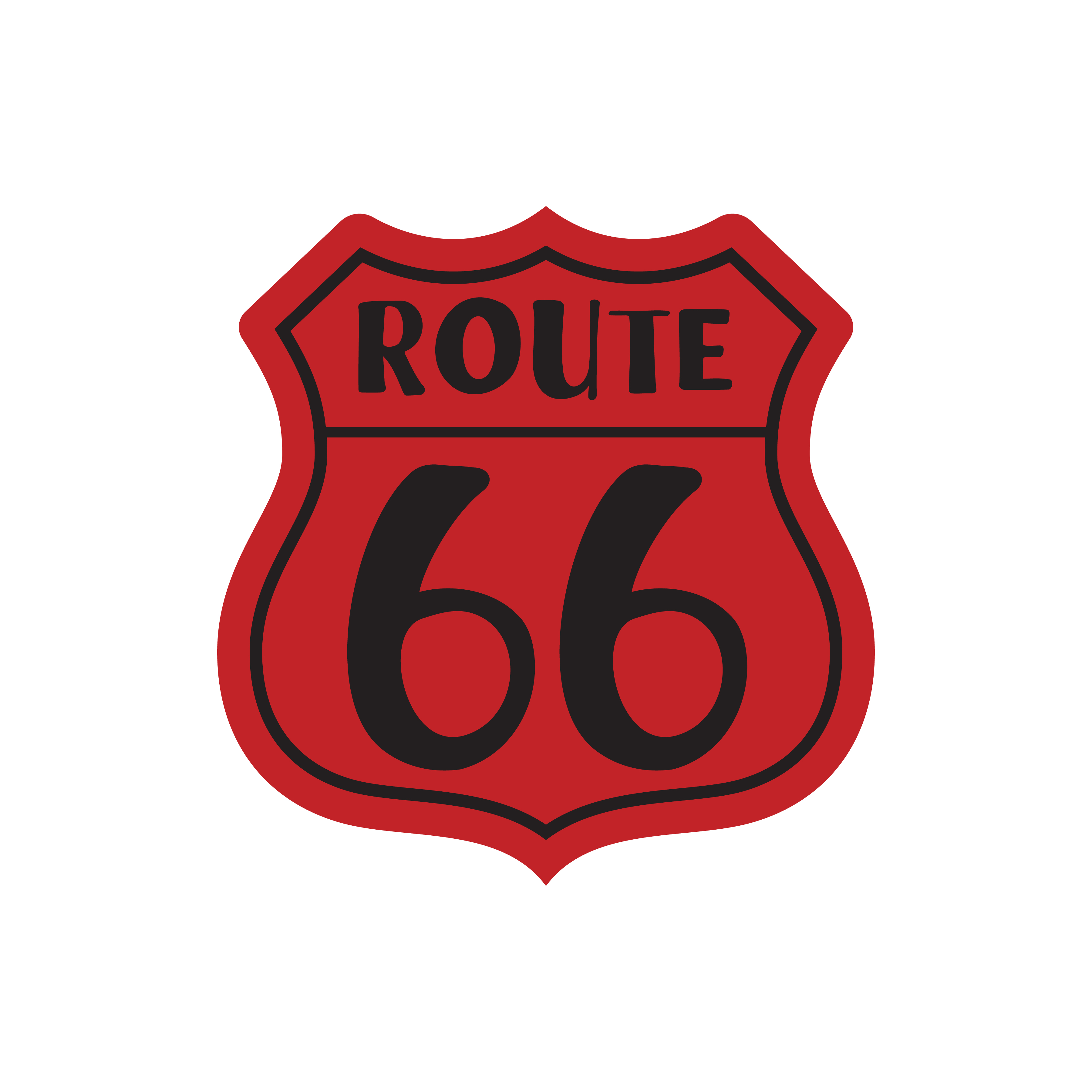 route 66 sign