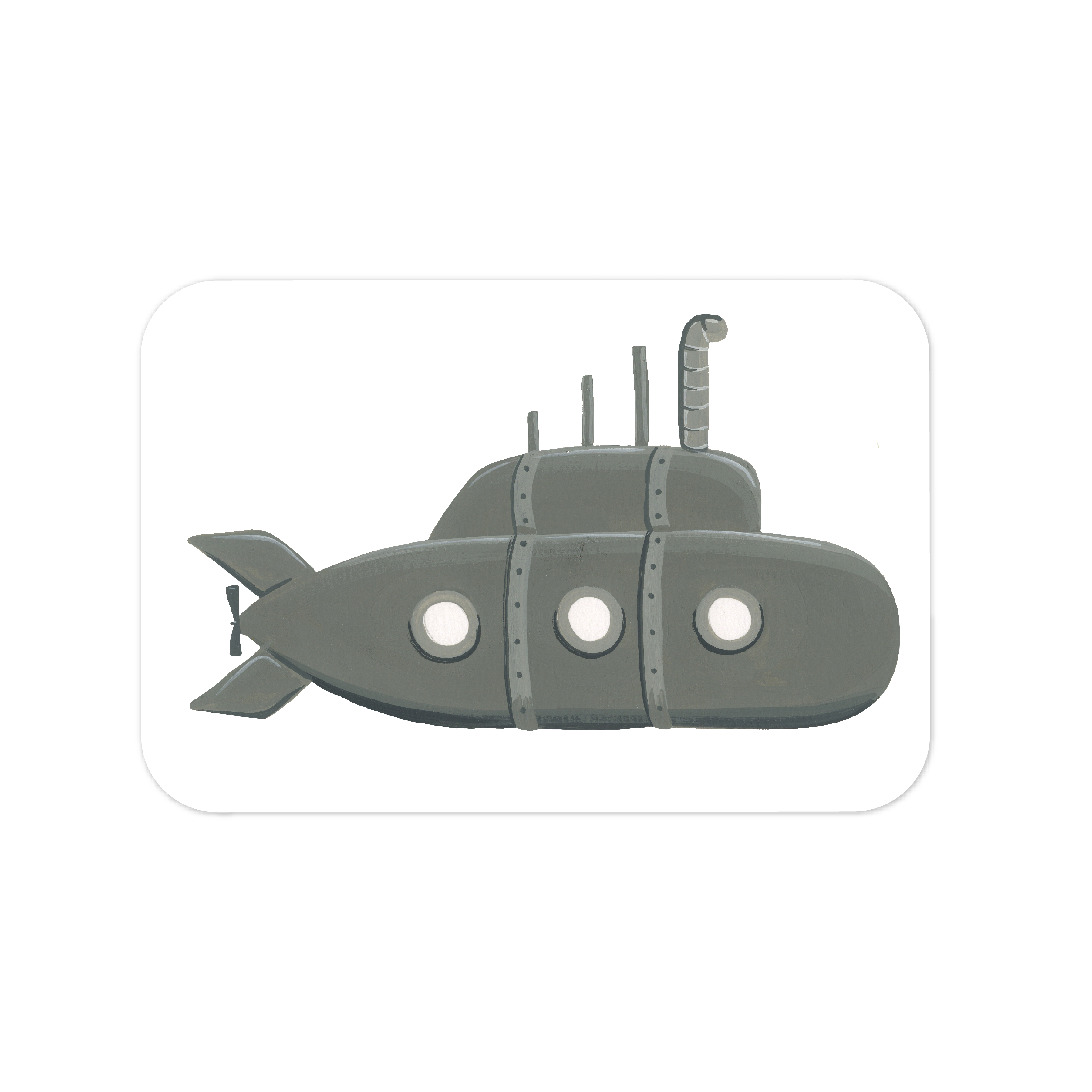 Submarine Print And Cut File