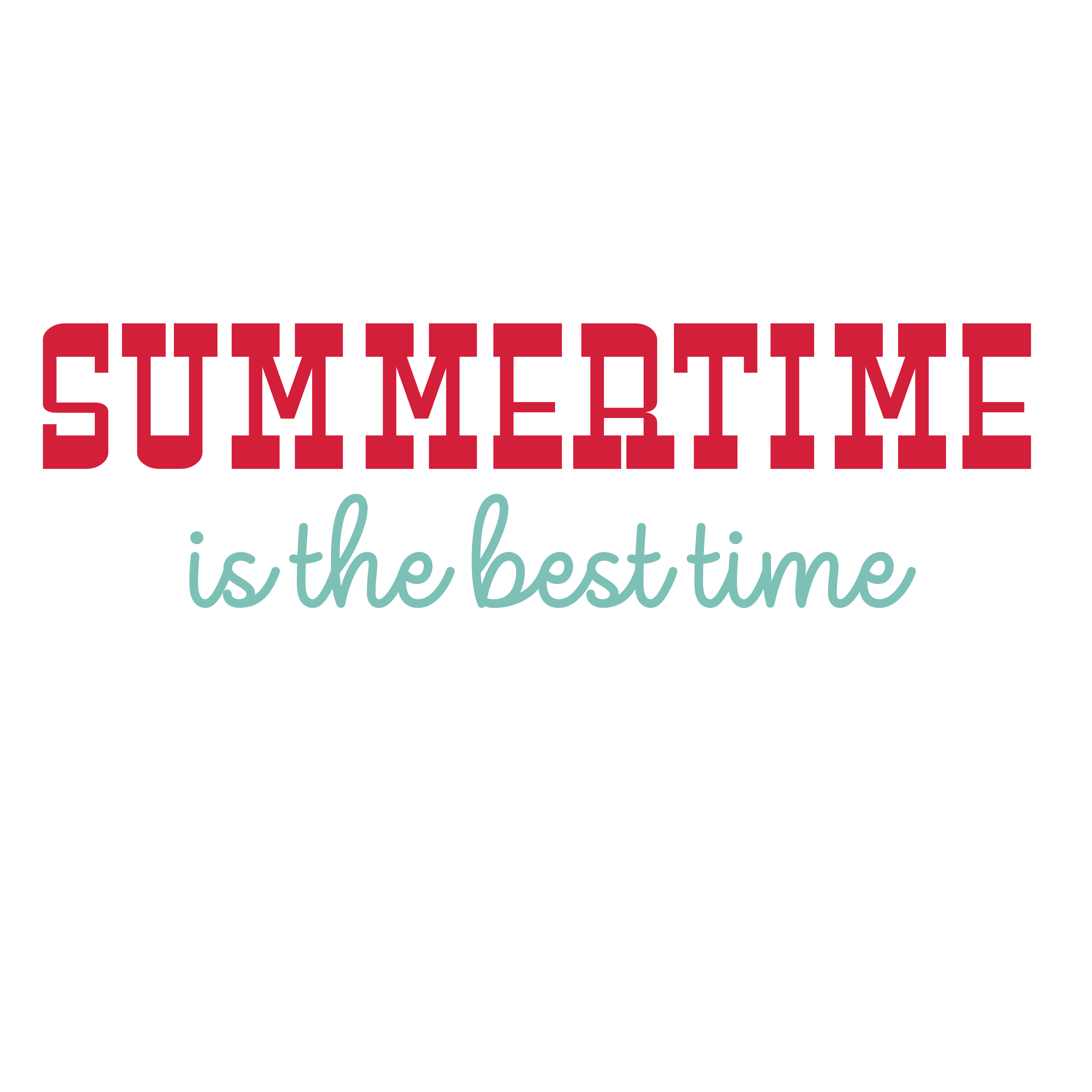 Summertime #2 SVG Cut File