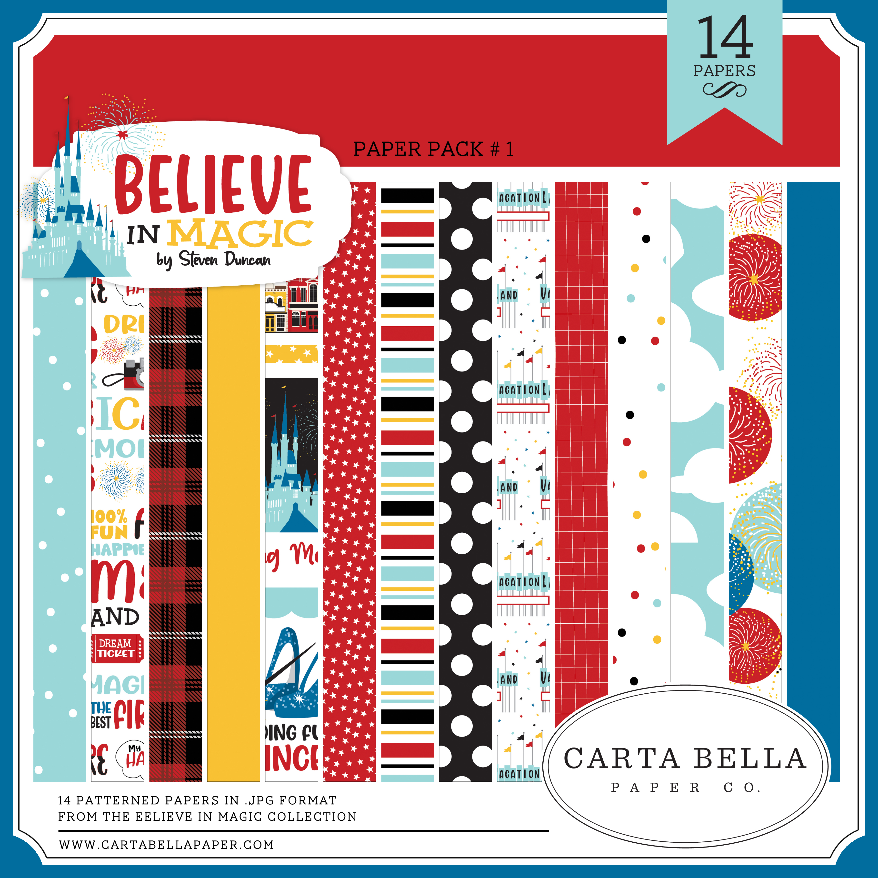 Believe In Magic Paper Pack #1