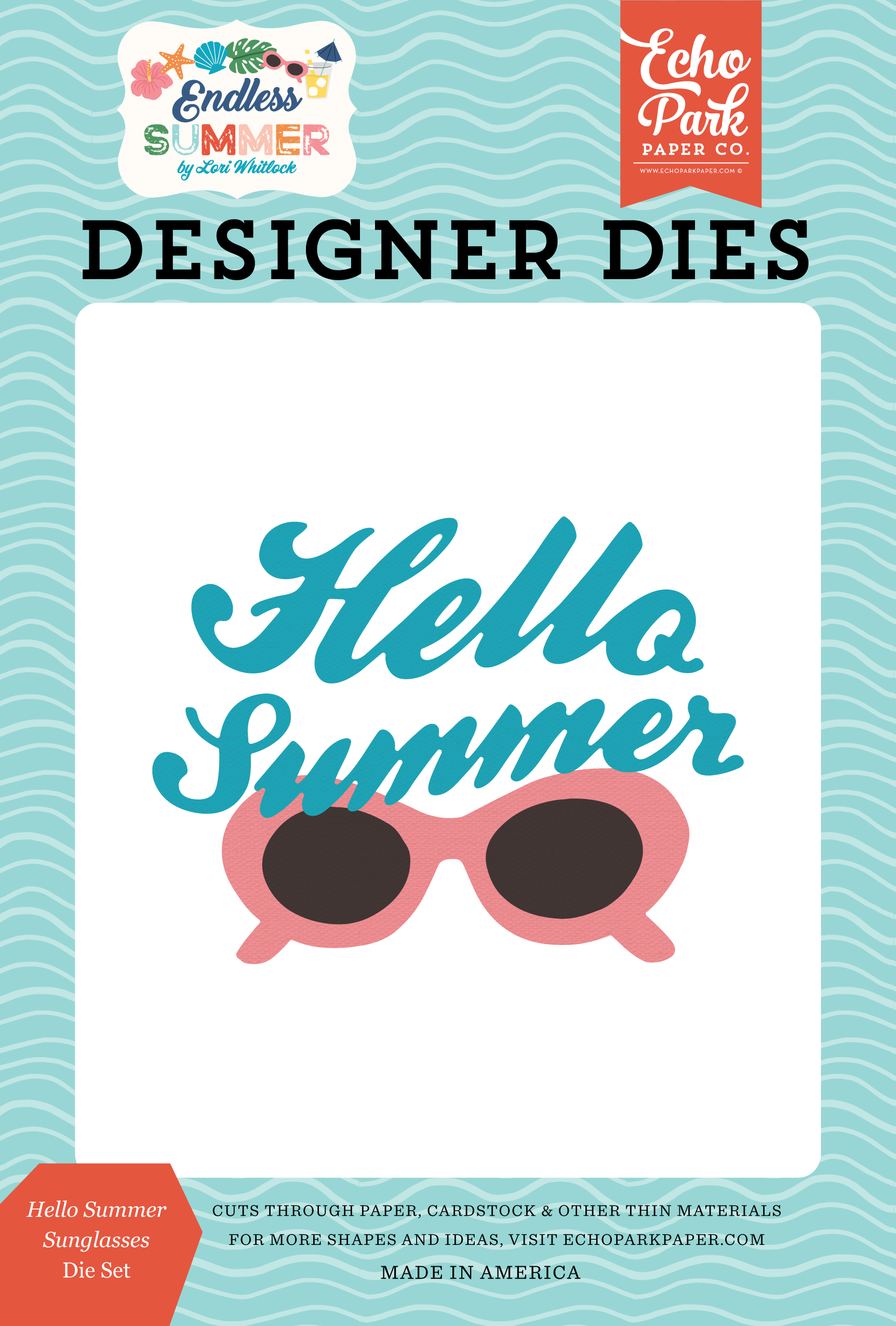 Endless Summer: Hello Summer Sunglasses Die Set