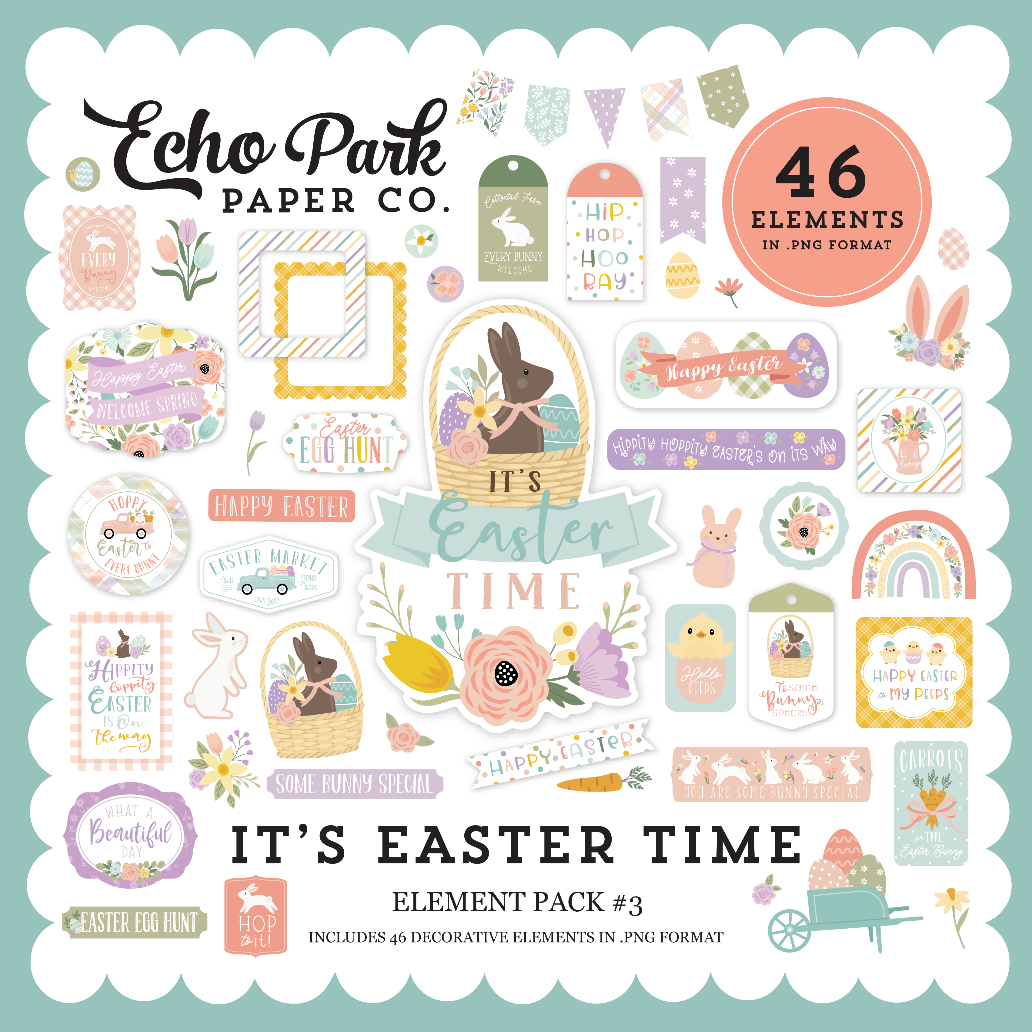 It's Easter Time Element Pack #3