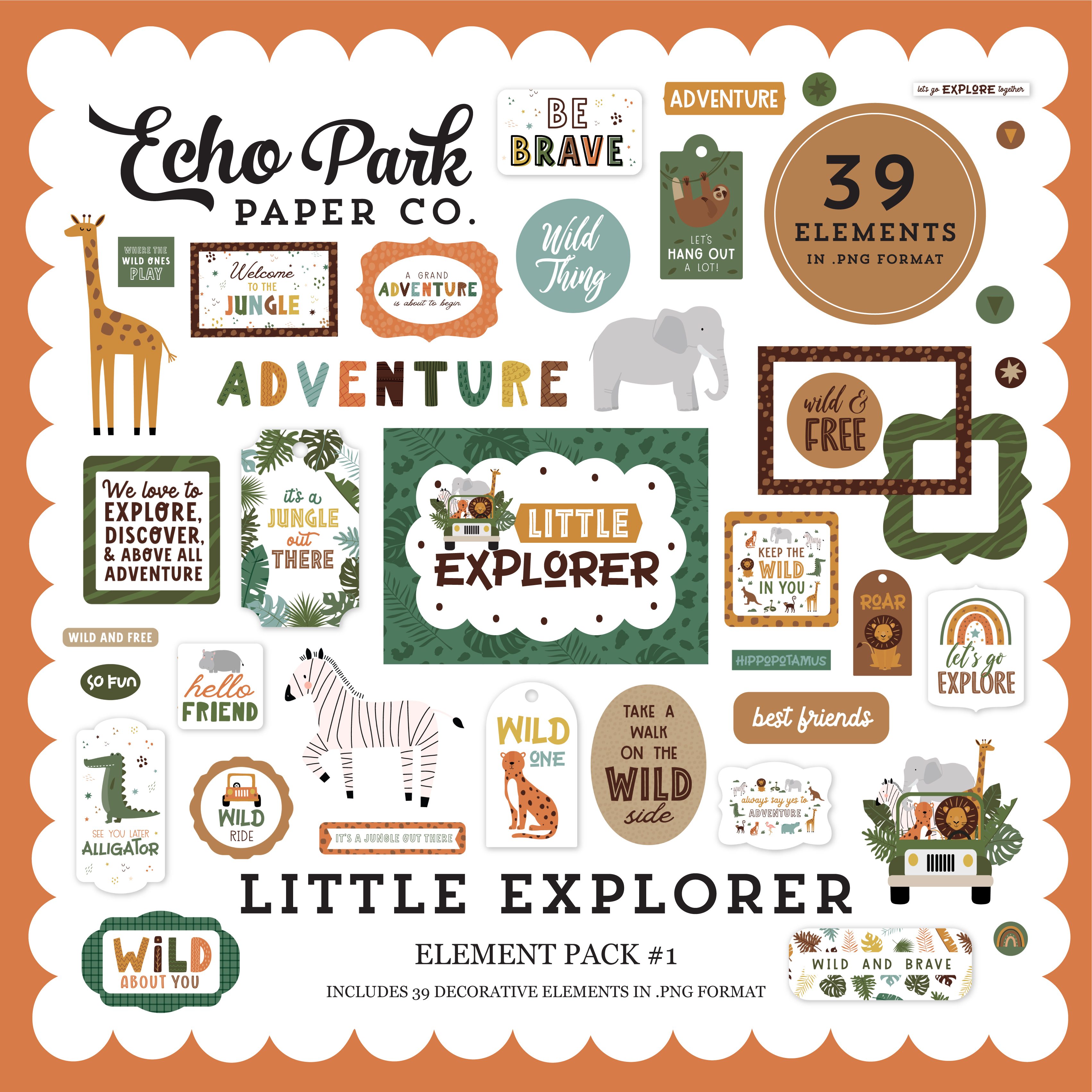 Little Explorer Element Pack #2