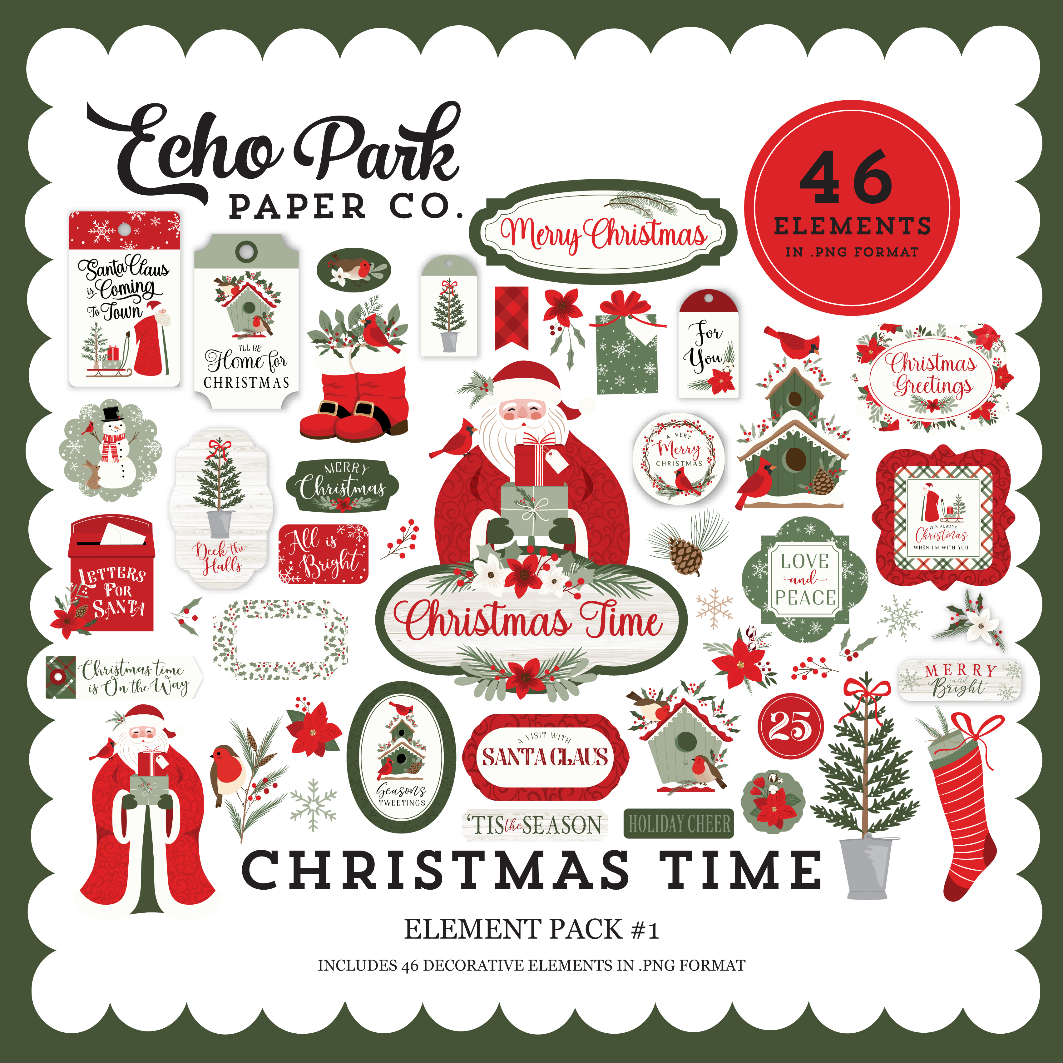 Christmas Time Element Pack #1