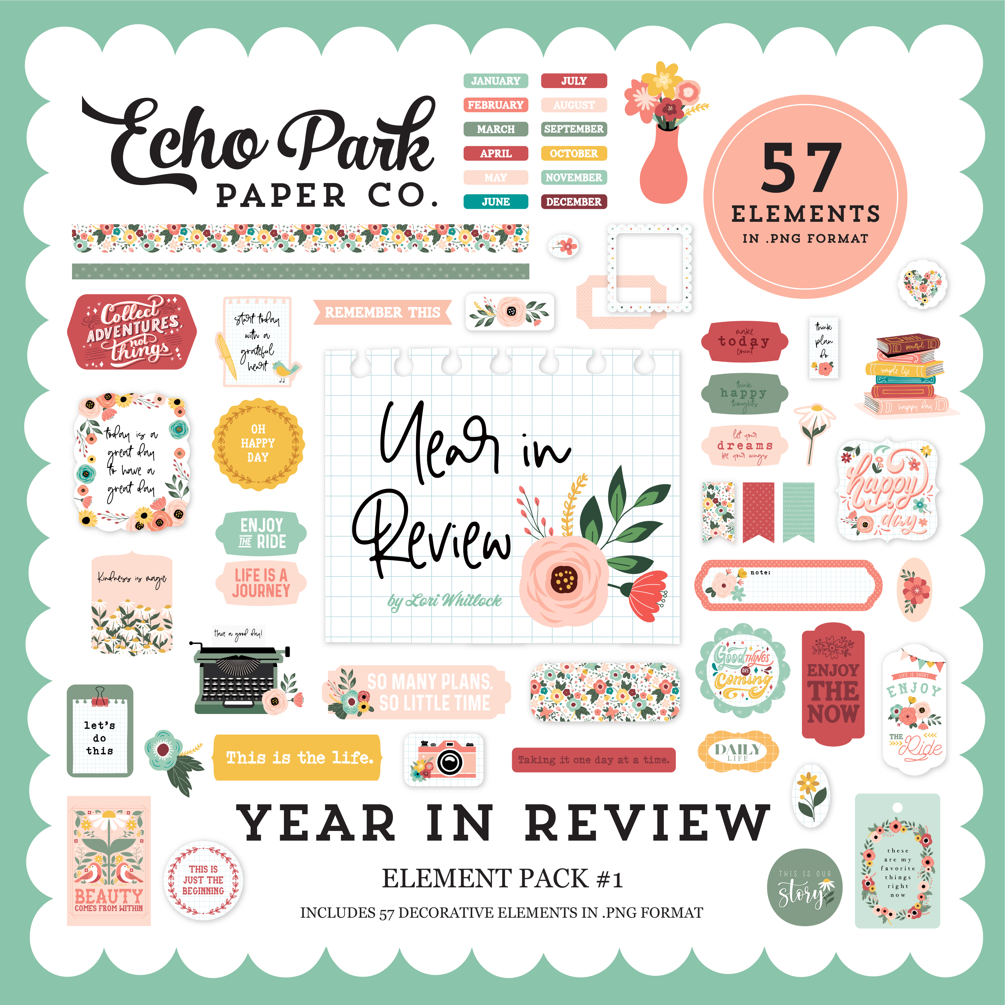 Year In Review  Element Pack #1