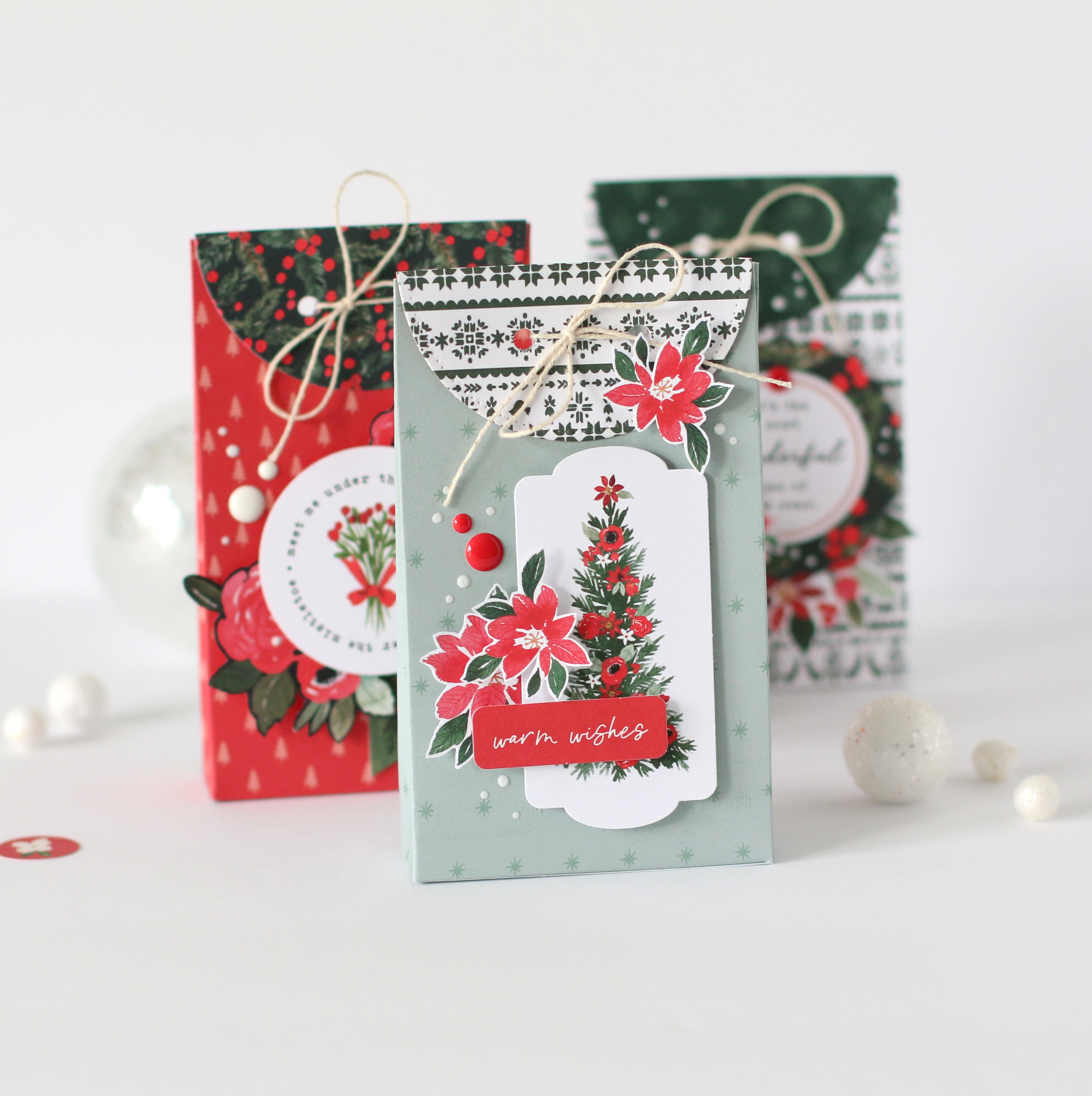 Christmas Treat Bag SVG Cut File