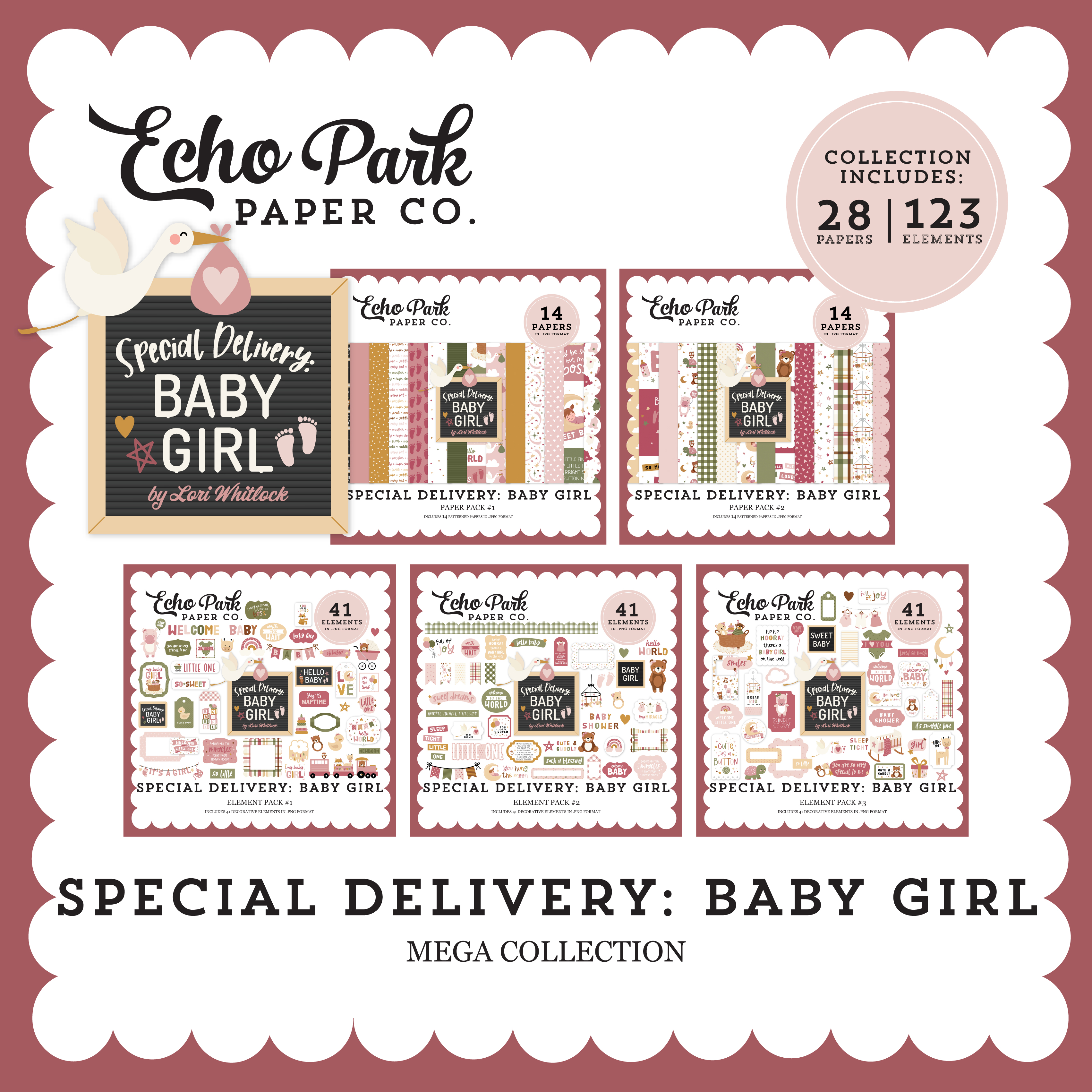 Special Delivery: Baby Girl Mega Collection