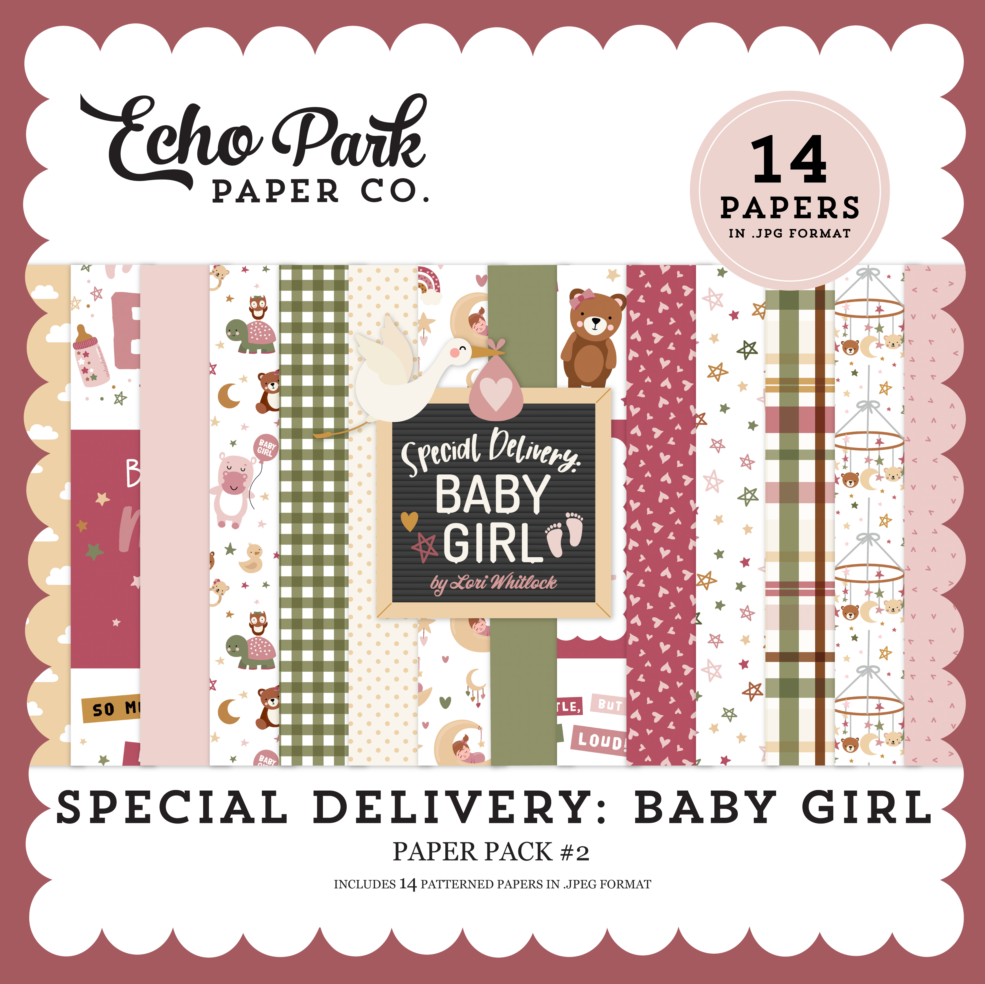 Special Delivery: Baby Girl Paper Pack #2