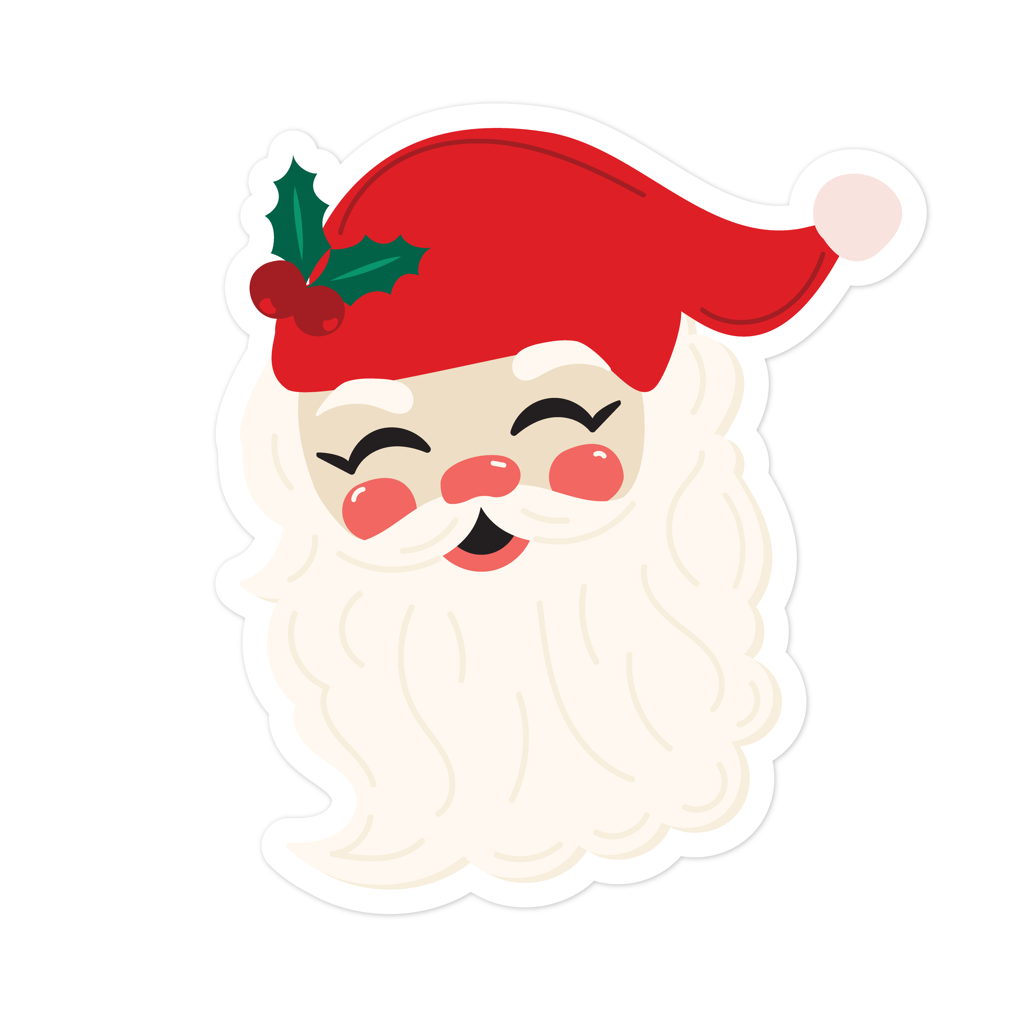 Santa 1 Print & Cut File