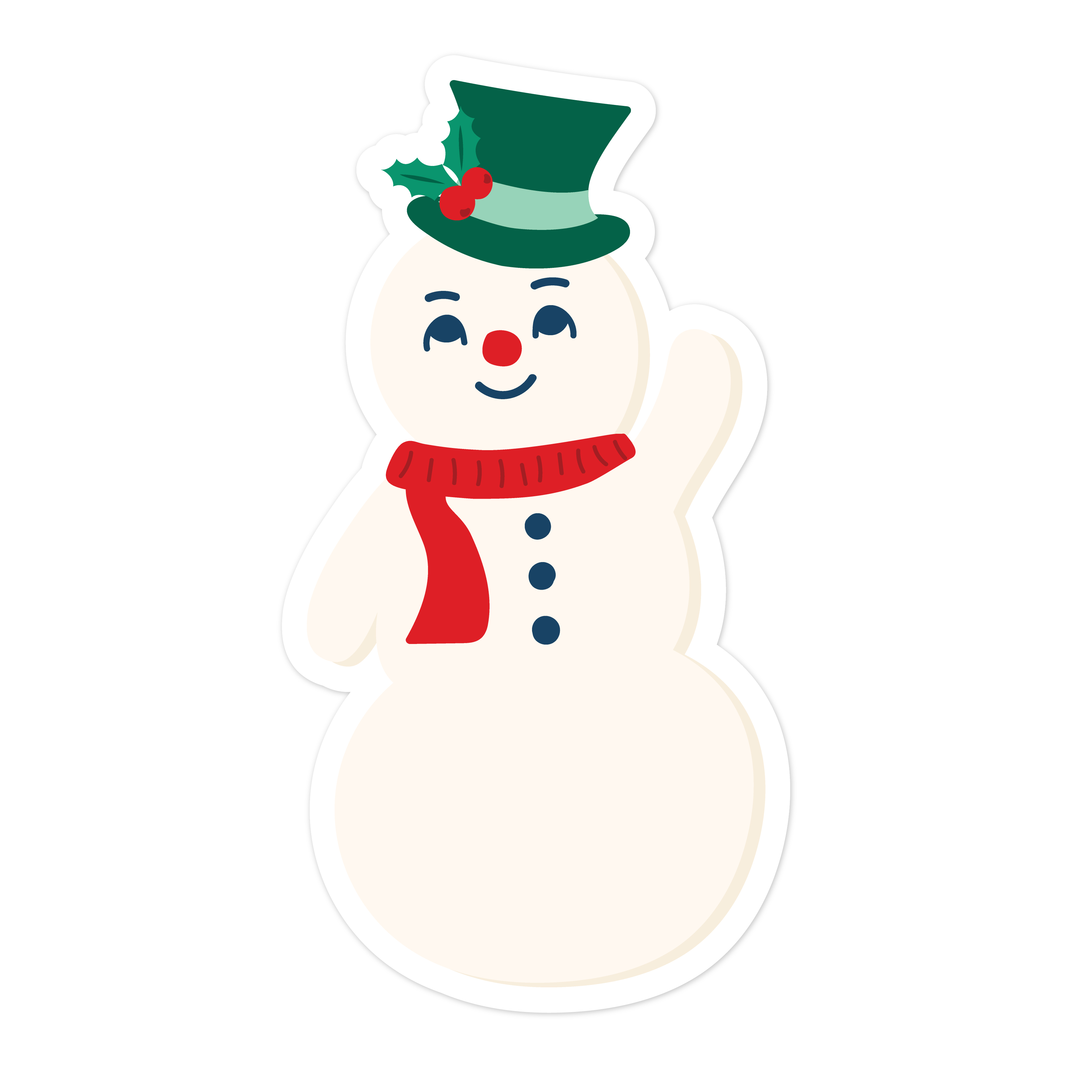 Snowman 1 Print & Cut File