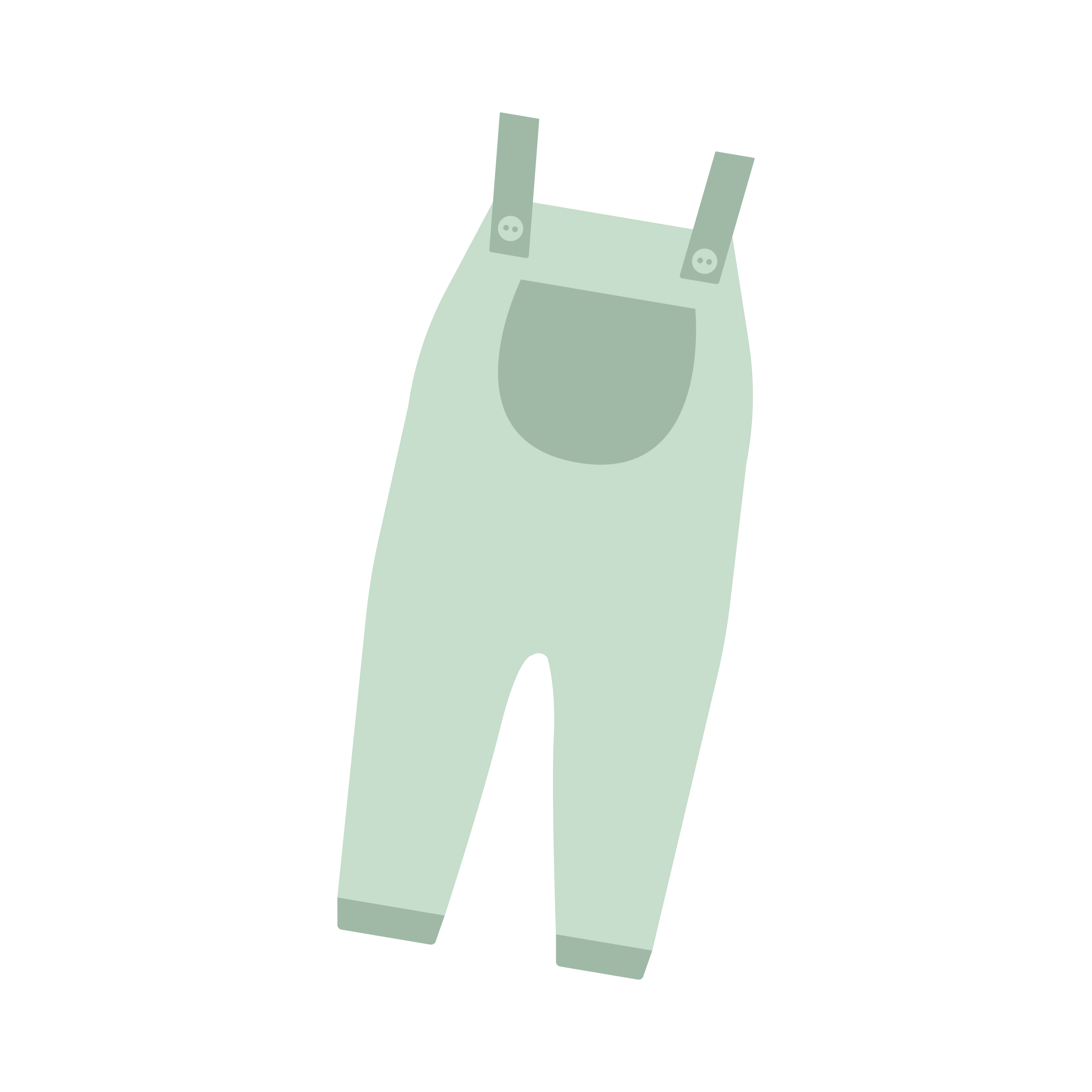 Overalls SVG Cut File - Snap Click Supply Co.