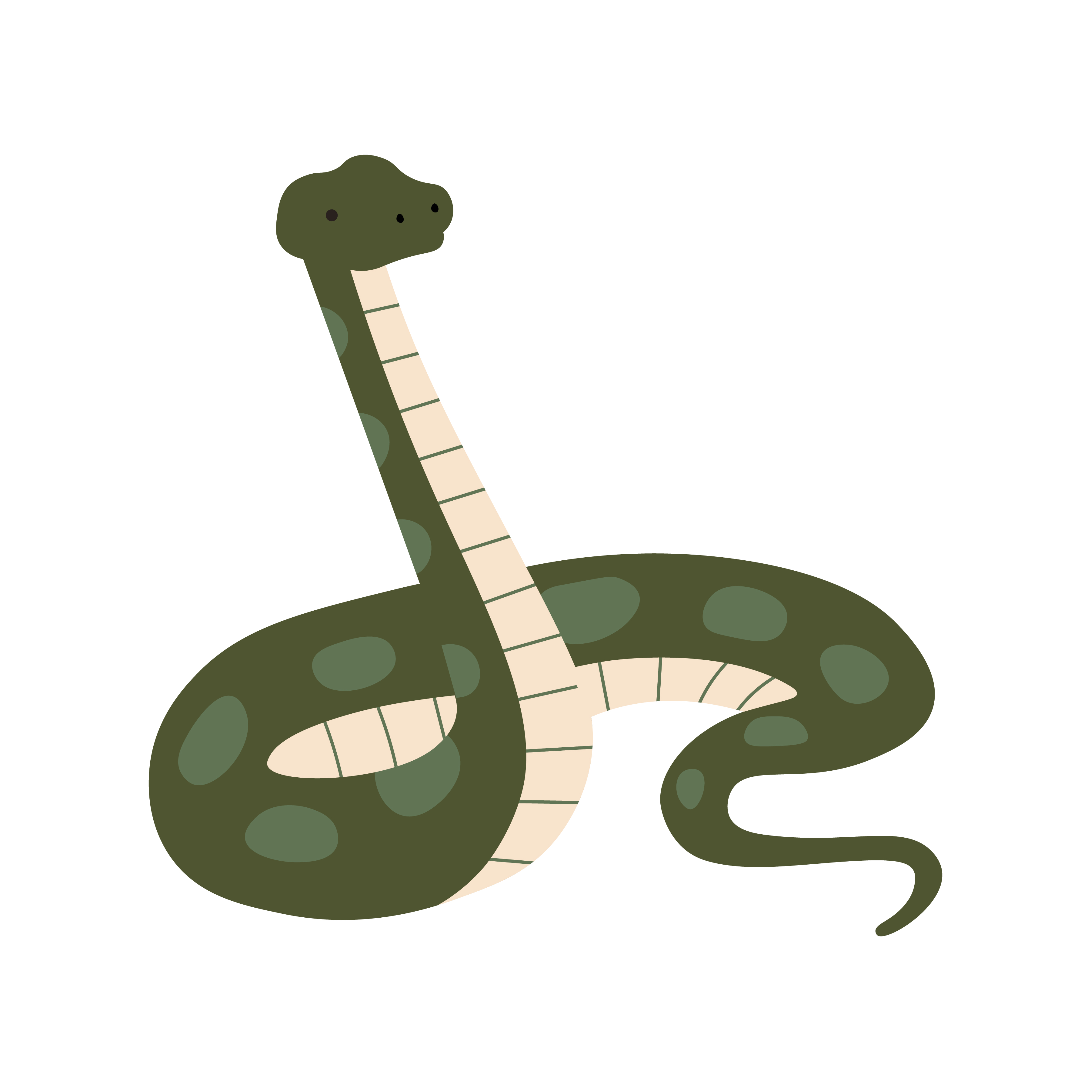Snake SVG Cut File