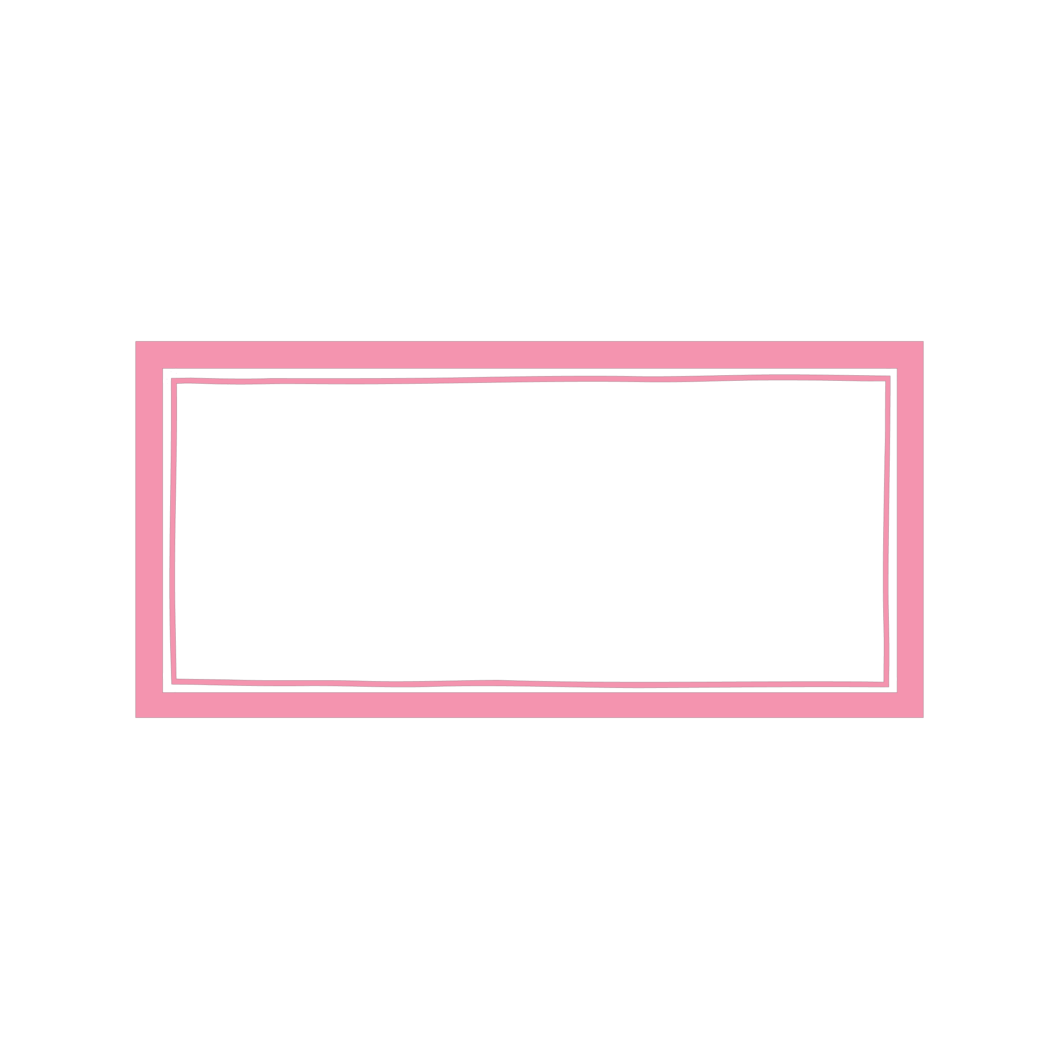 Rectangular Frame SVG Cut File