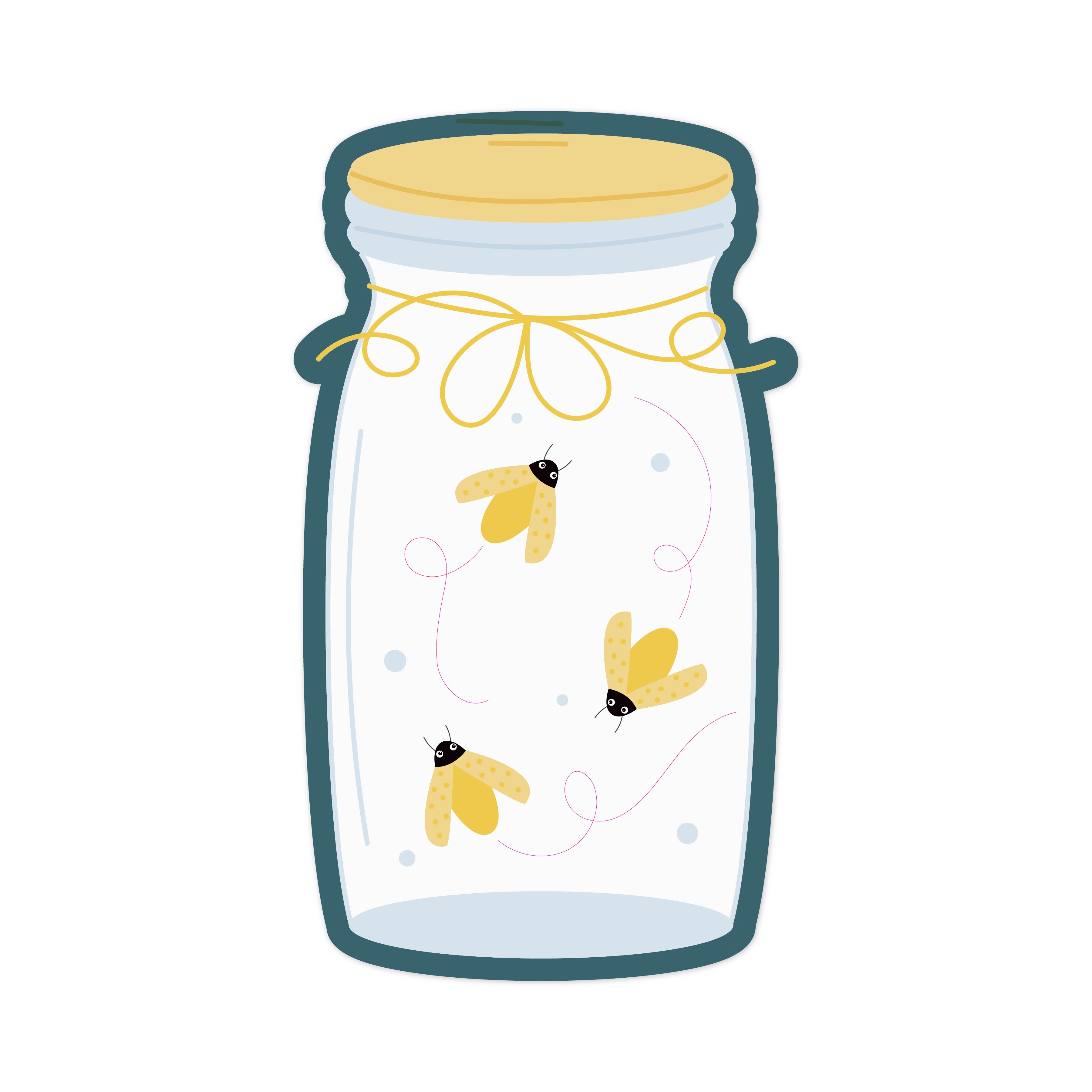 Fireflies Print and Cut File