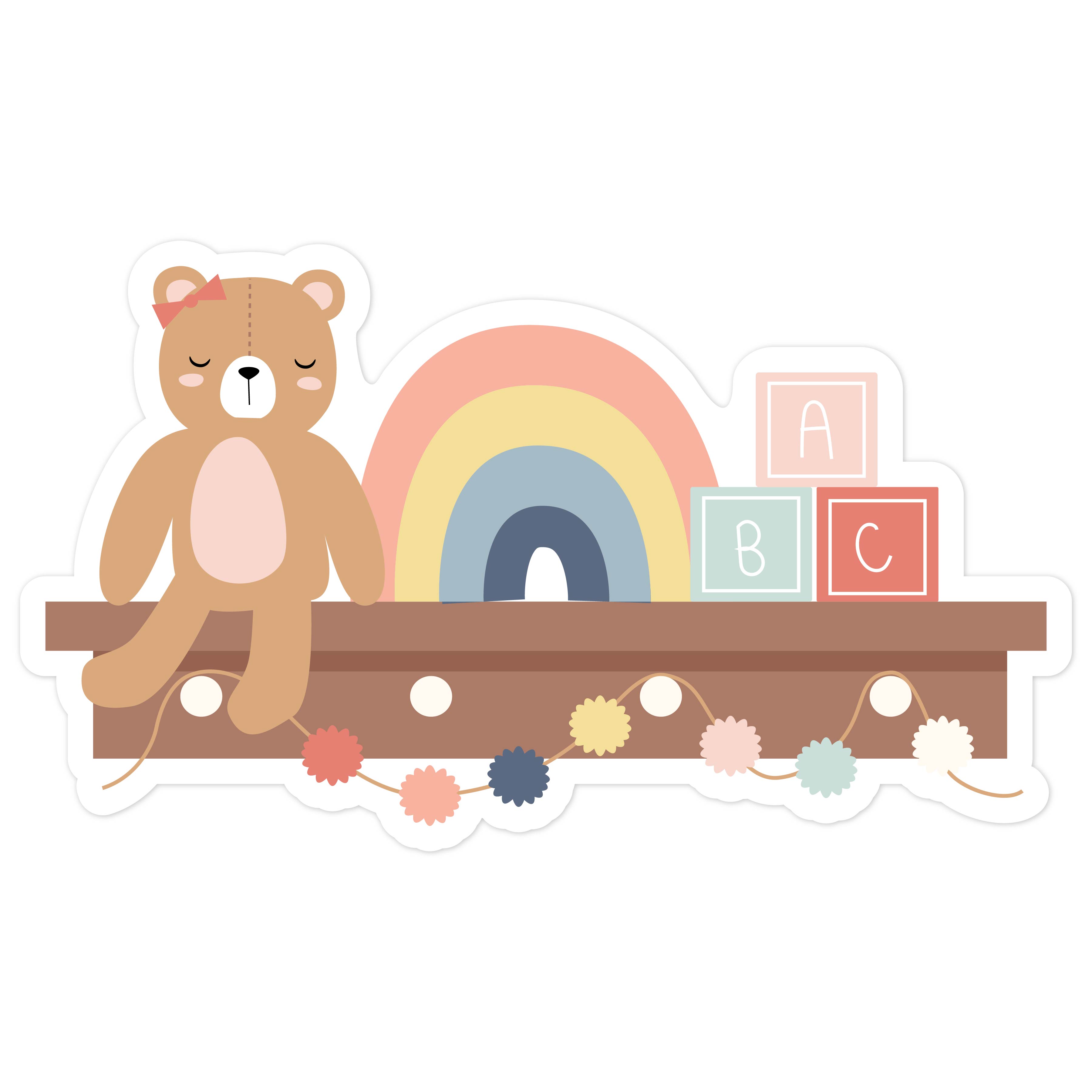 Babygirl Bookshelf Print and Cut File