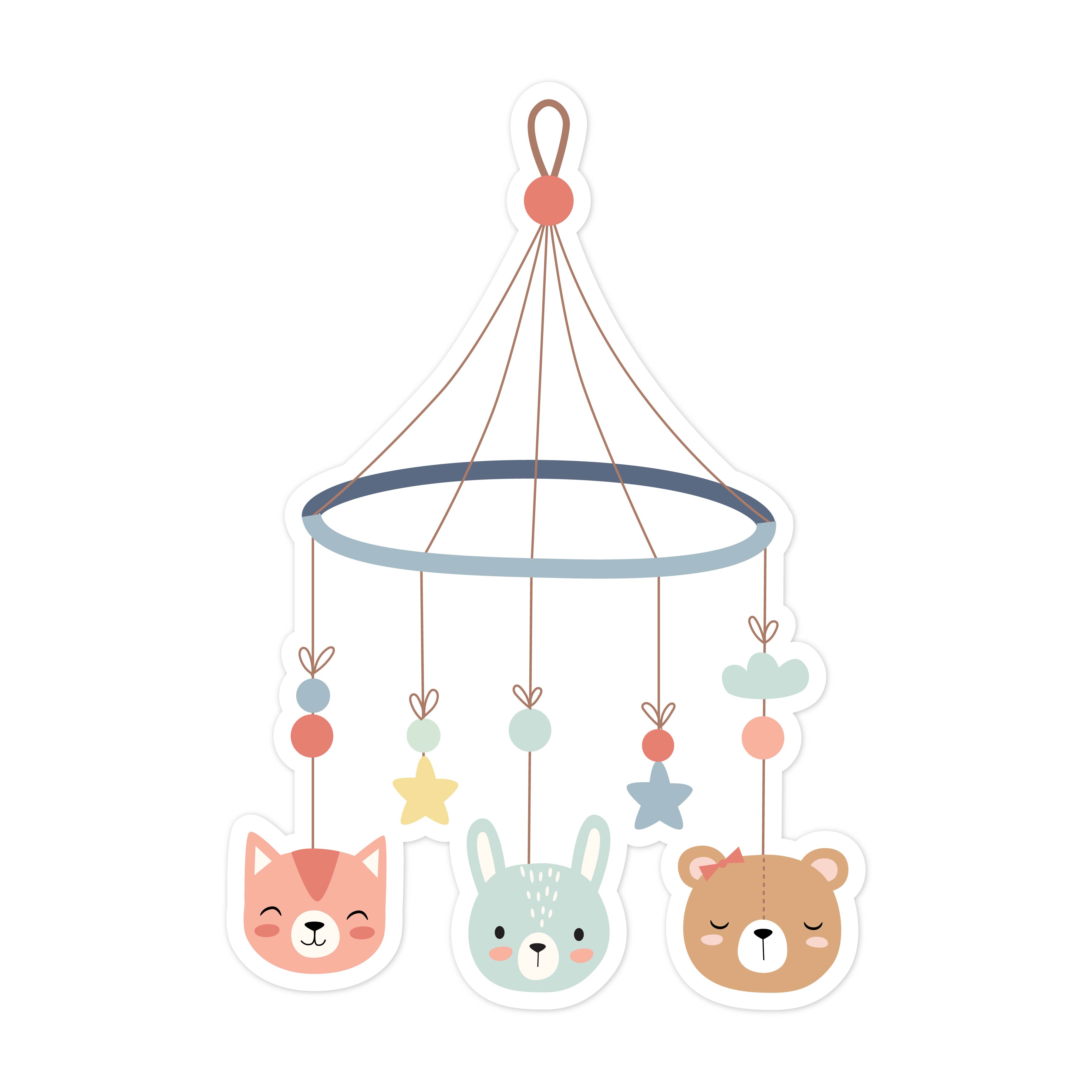 Woodland Mobile Print and Cut File