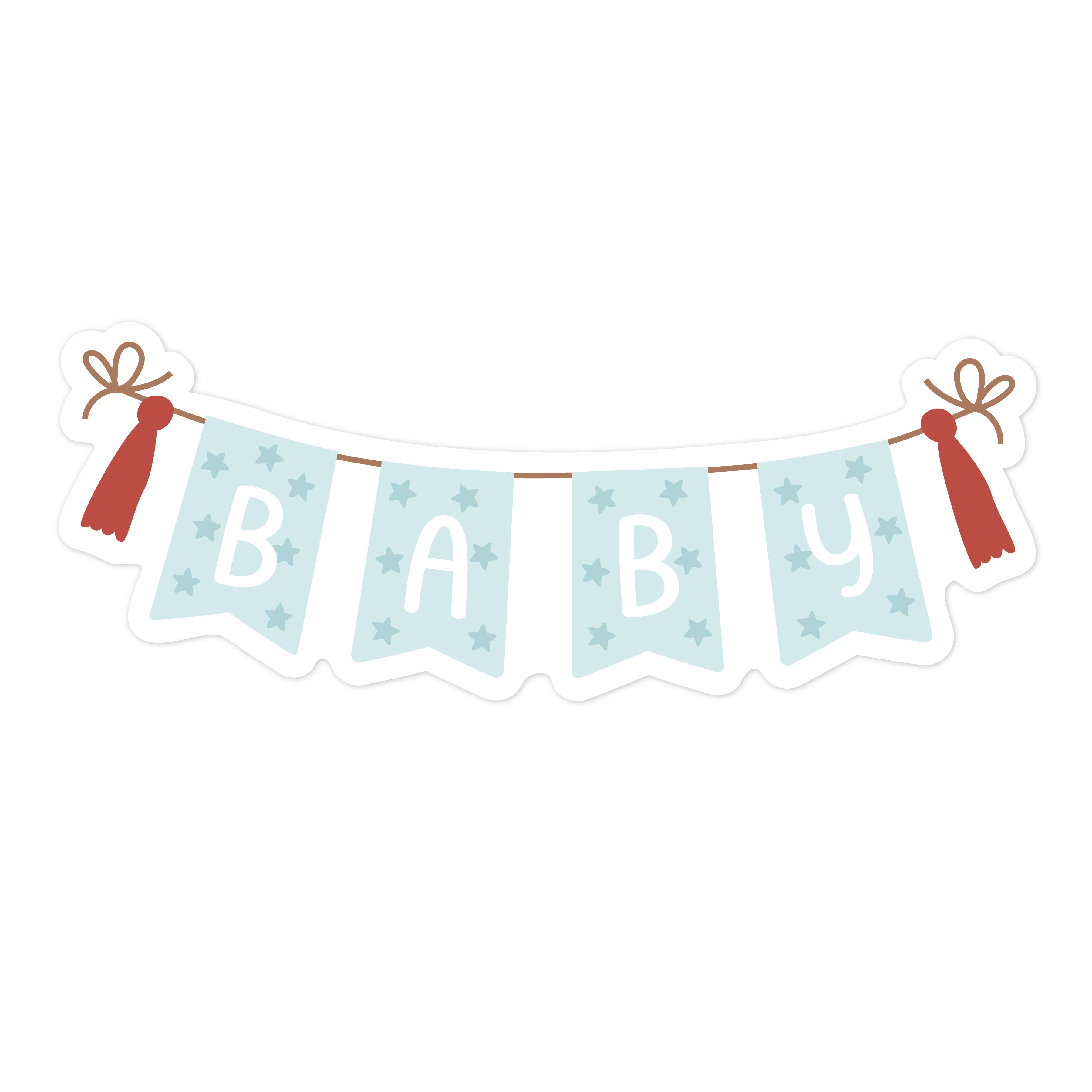 Baby Banner Print and Cut File