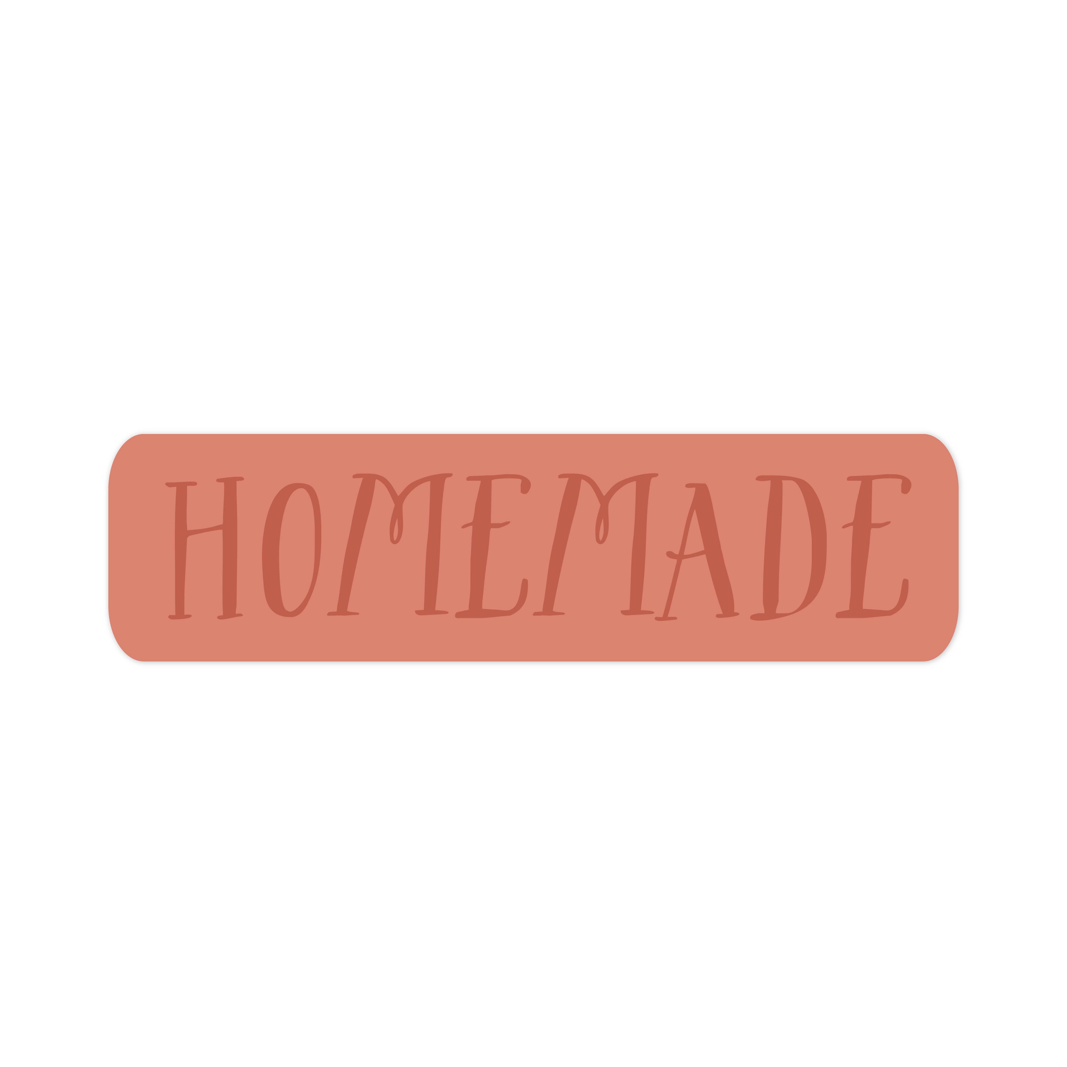 Homemade Label SVG File