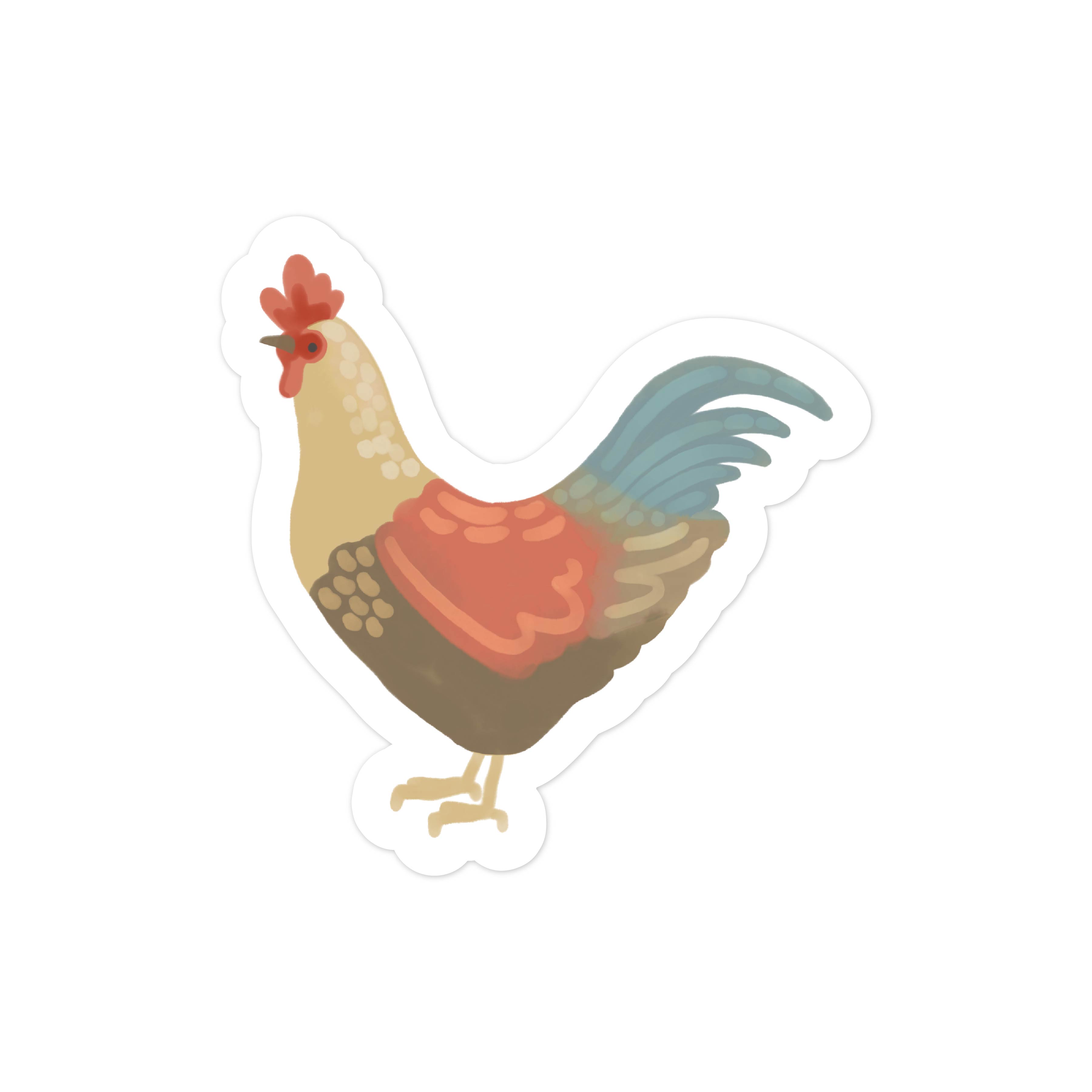 Rooster Print and Cut File