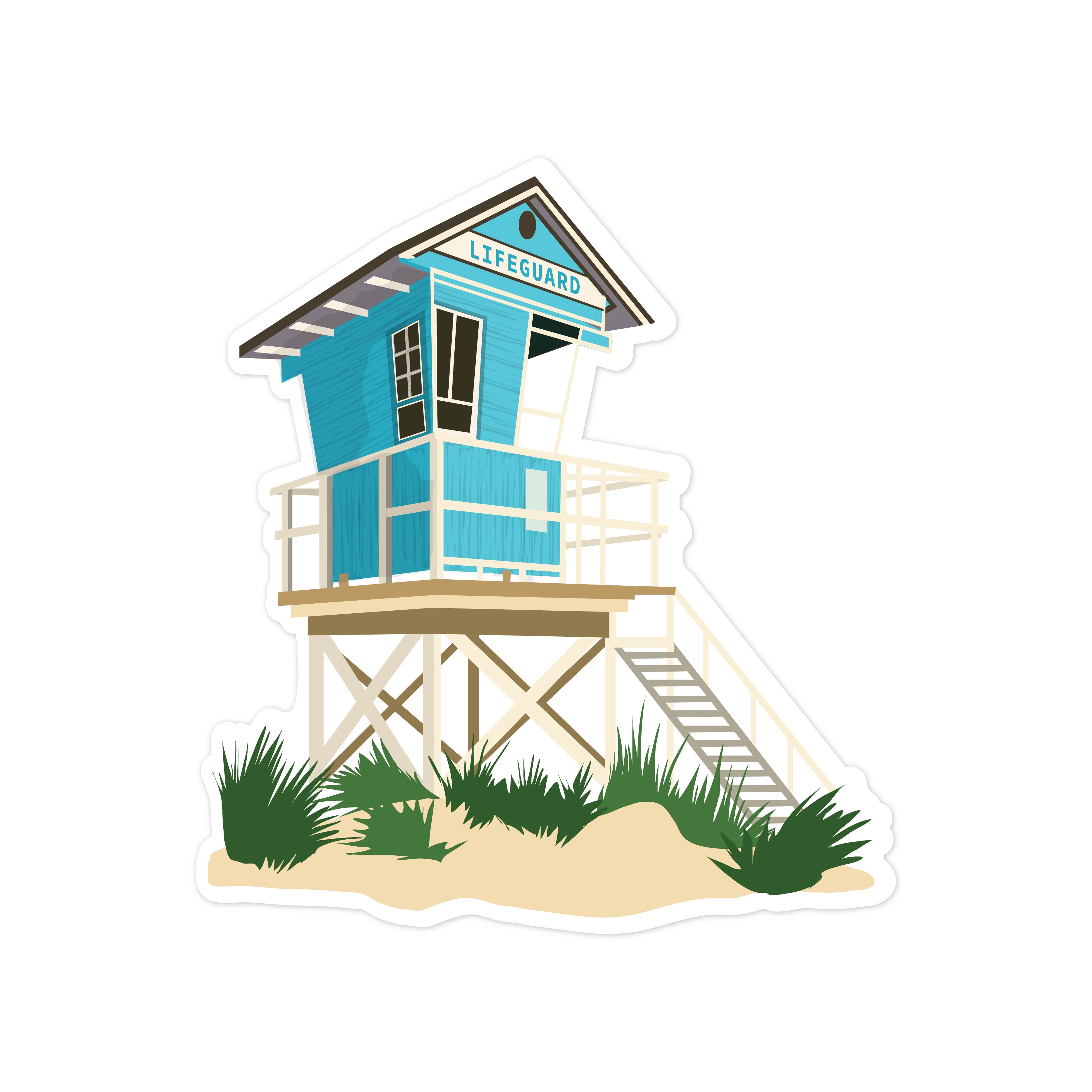 Lifeguard Hut Print and Cut File