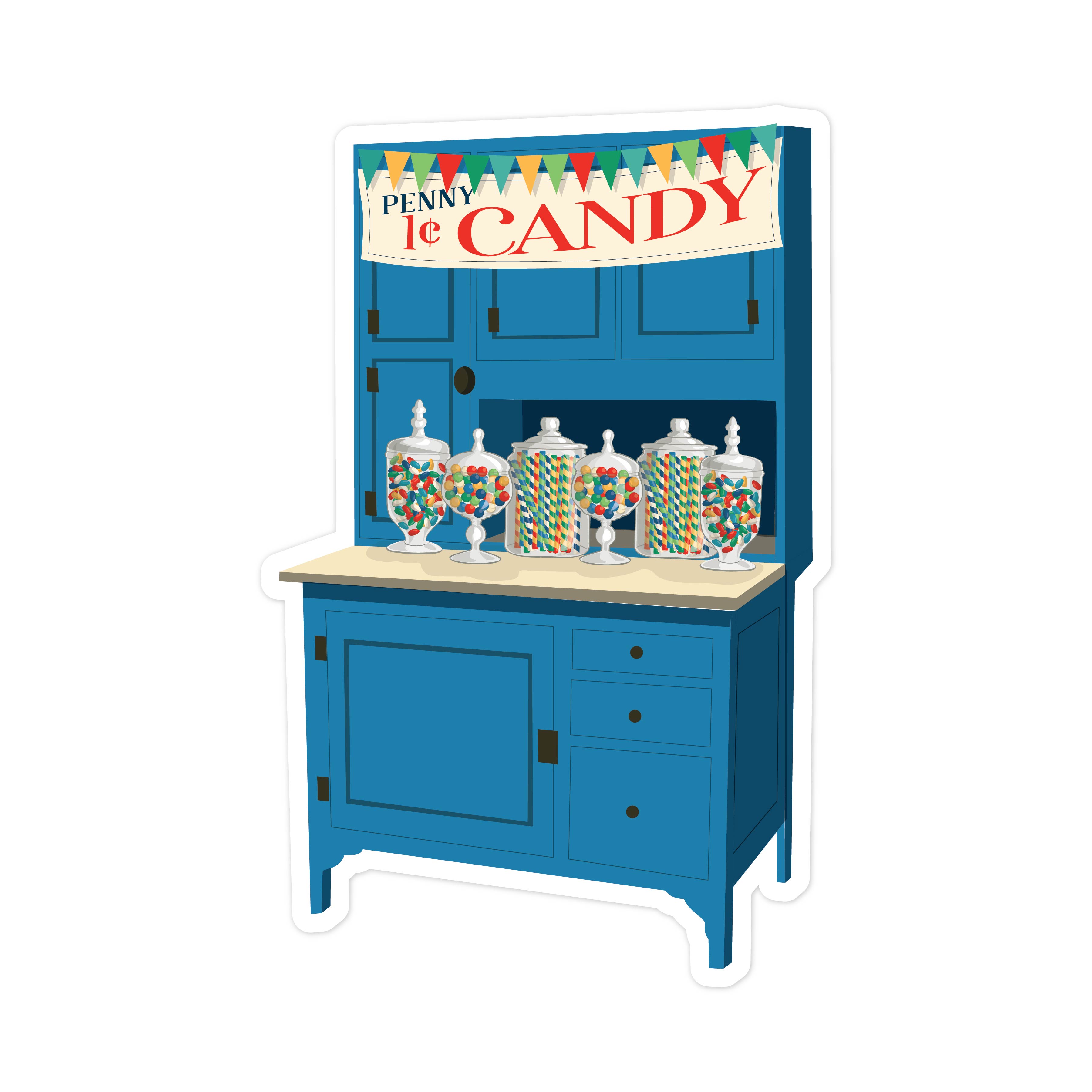 Candy Cabinet Print and Cut File