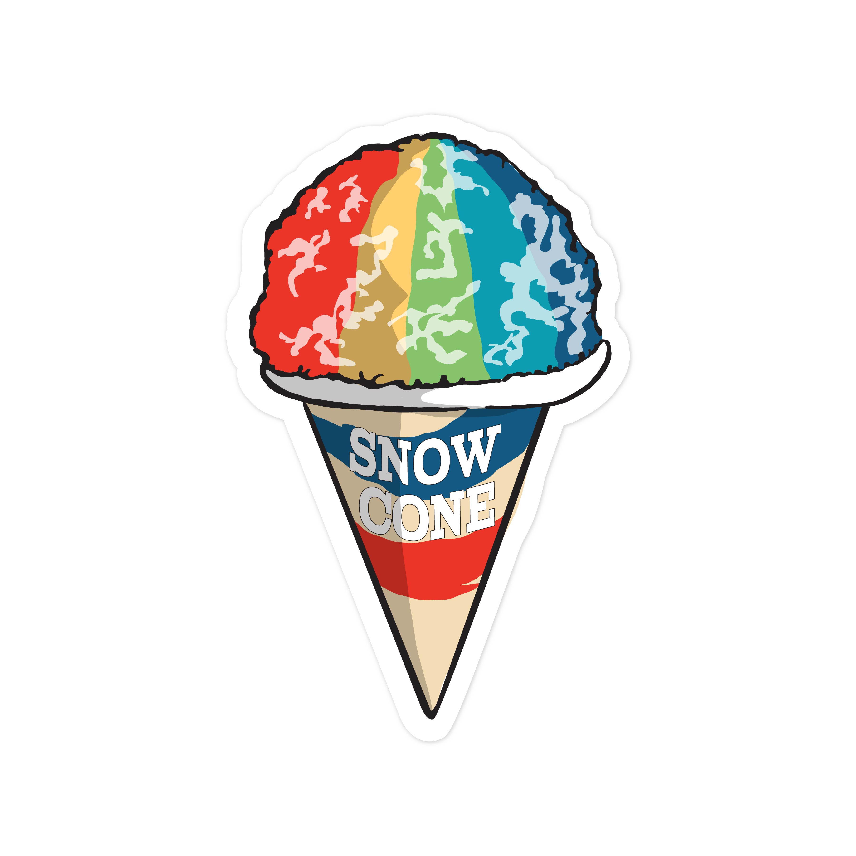 Snow Cone Print and Cut File