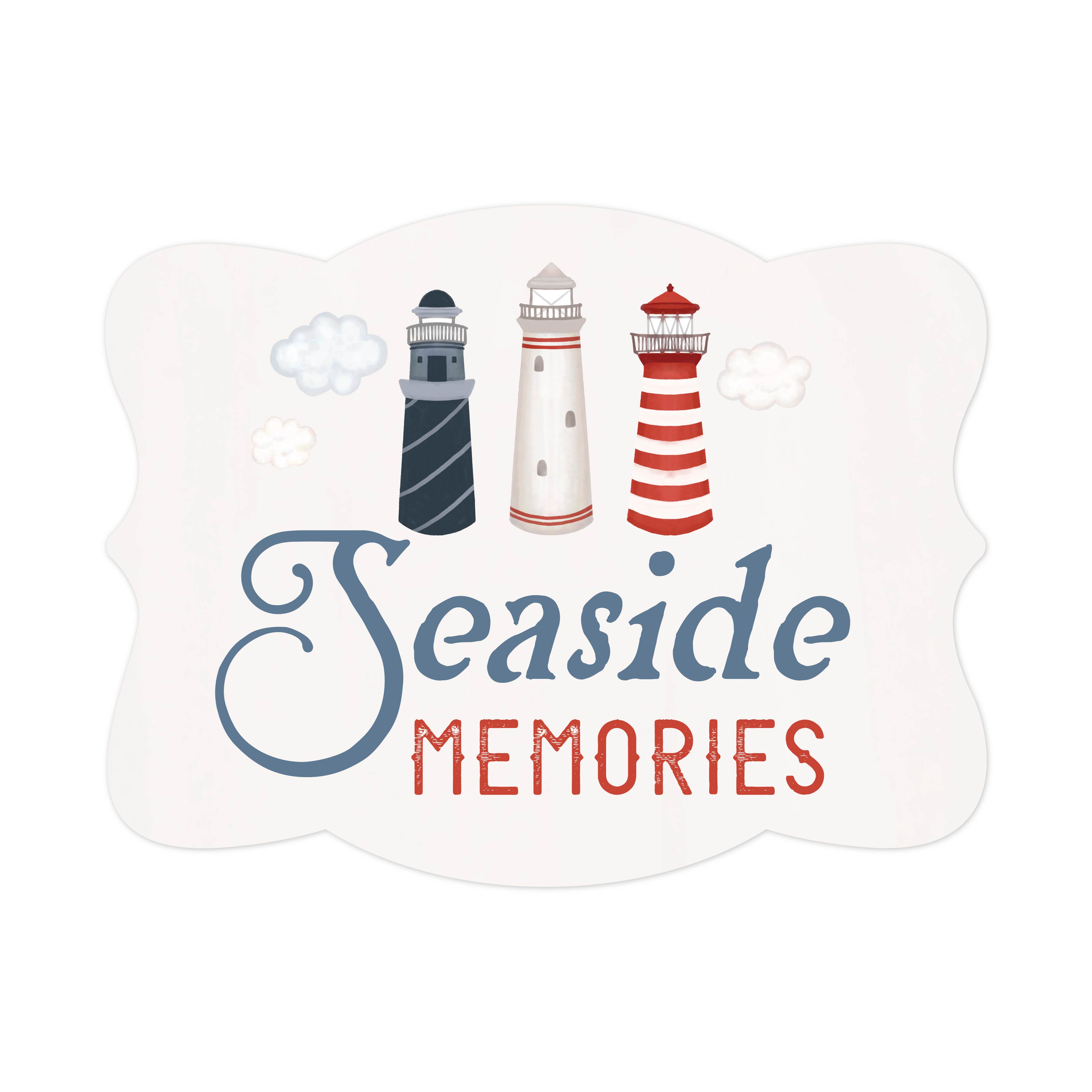 Seaside Memories Print and Cut File