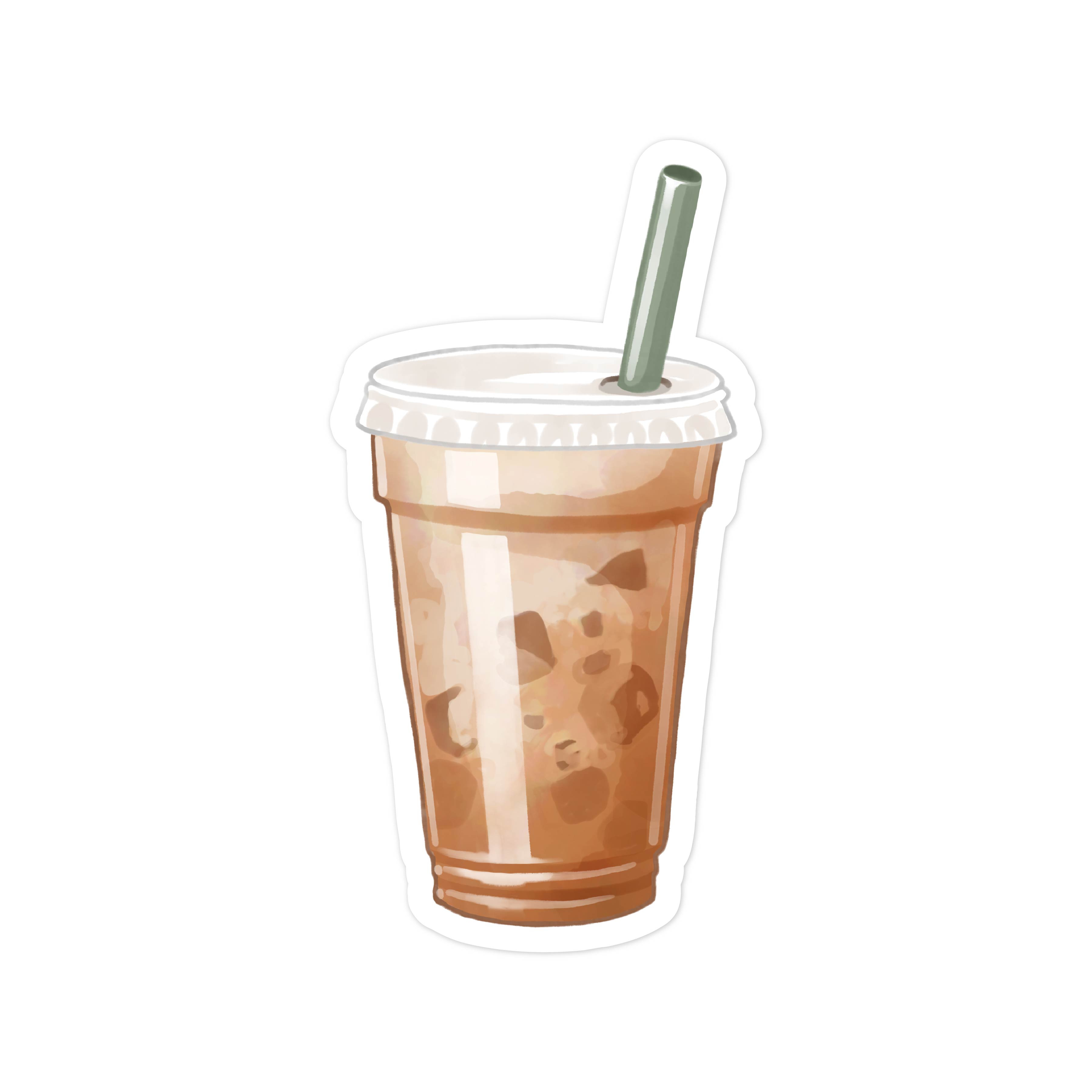 Iced Coffee Print and Cut File