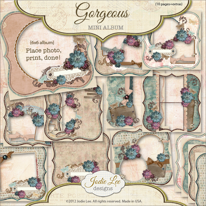 Gorgeous Mini Album (6x6)