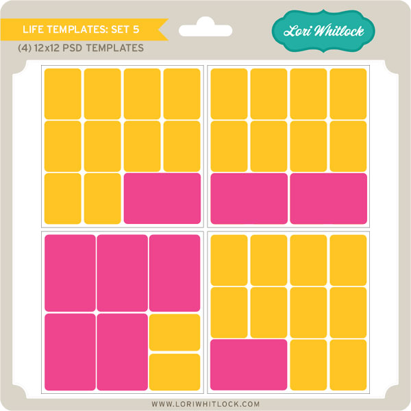 Life Templates Set 5