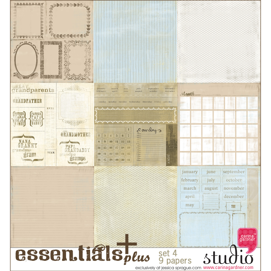 ESSENTIALS PLUS Paper Set 4