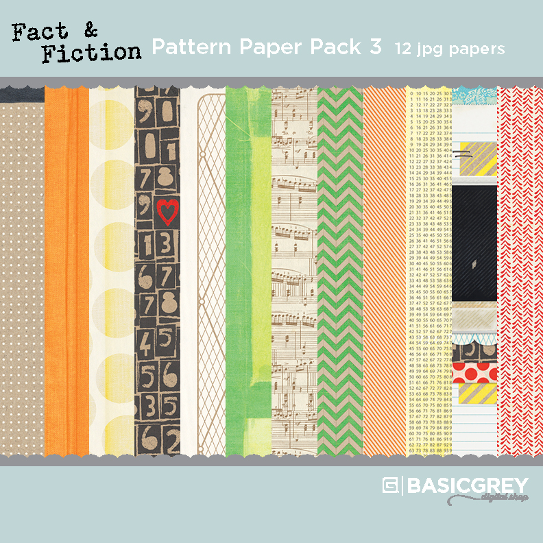 Fact & Fiction Paper Pack 3
