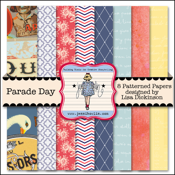 Coordinates with our Parade Day Patterned Paper Collection