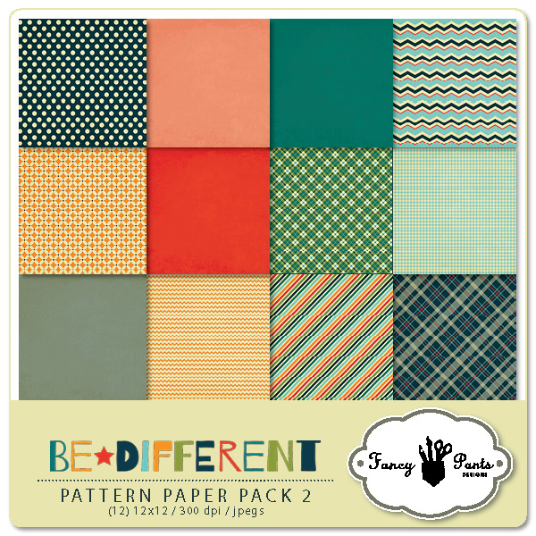 Be Different Paper Pack #2