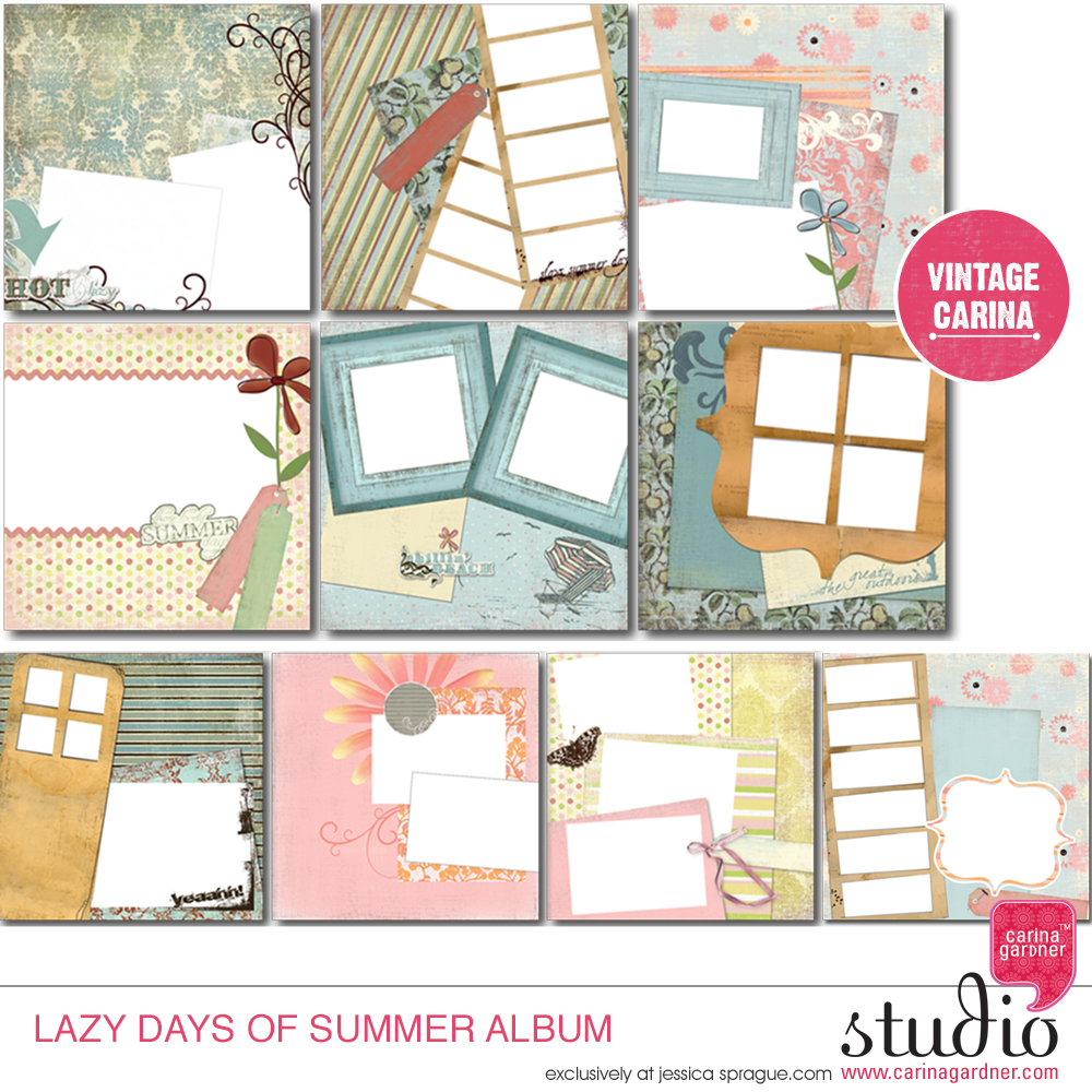 LAZY DAYS OF SUMMER Lazy Days Album - Snap Click Supply Co.
