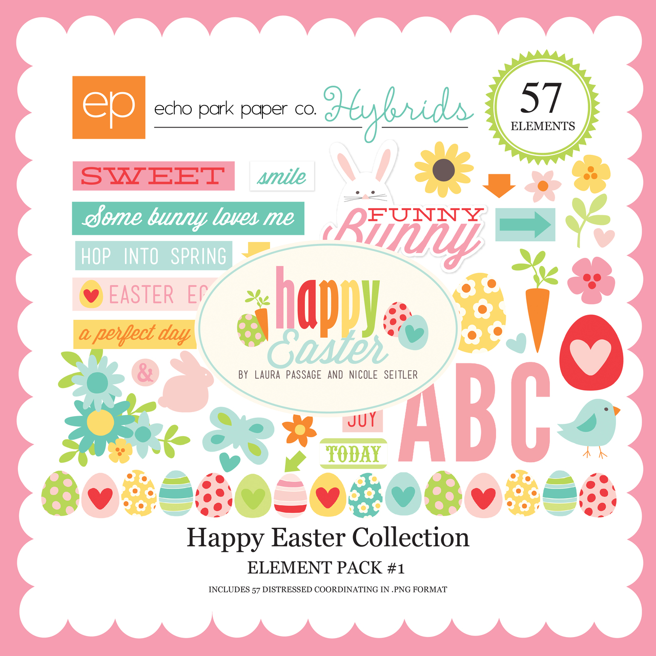 Happy Easter Element Pack #1