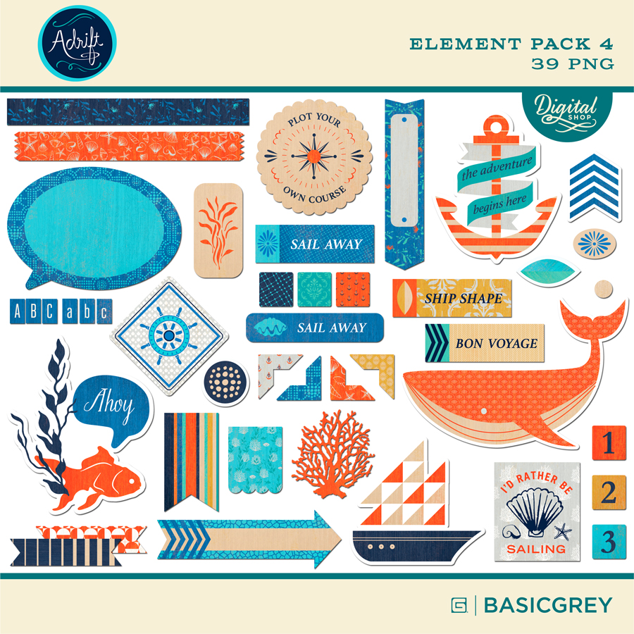 Adrift Element Pack 4