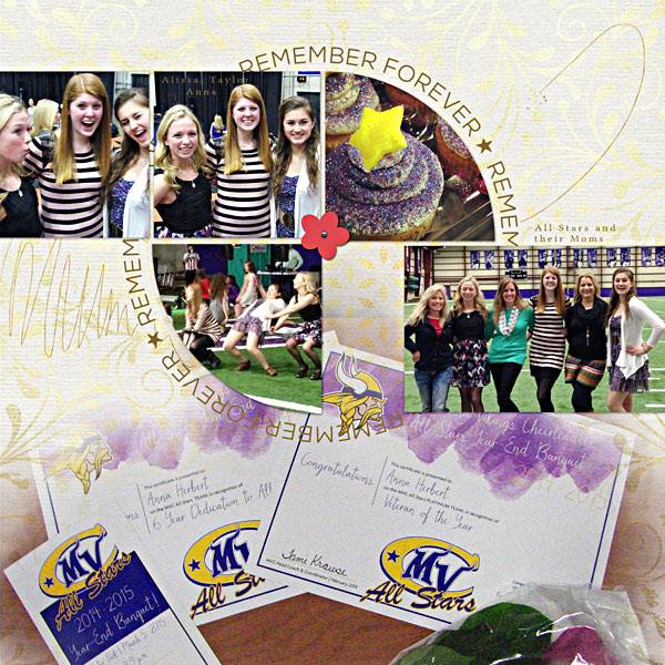 This awesome layout was created by Lisa Breuer!