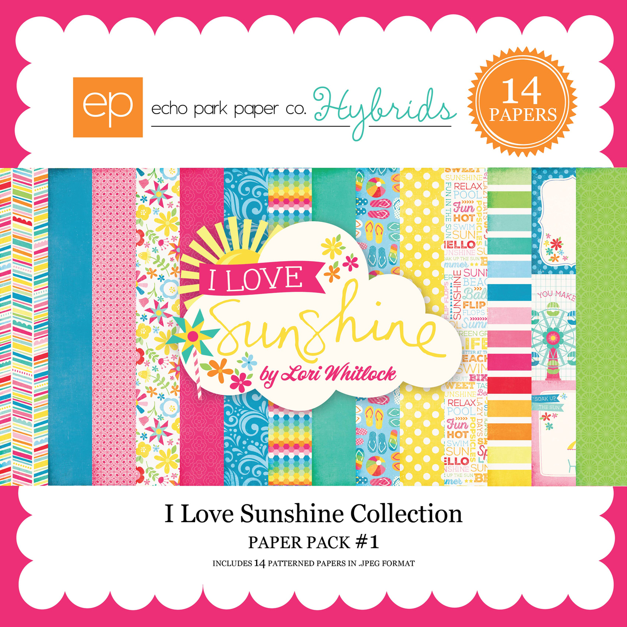 I Love Sunshine Paper Pack #1