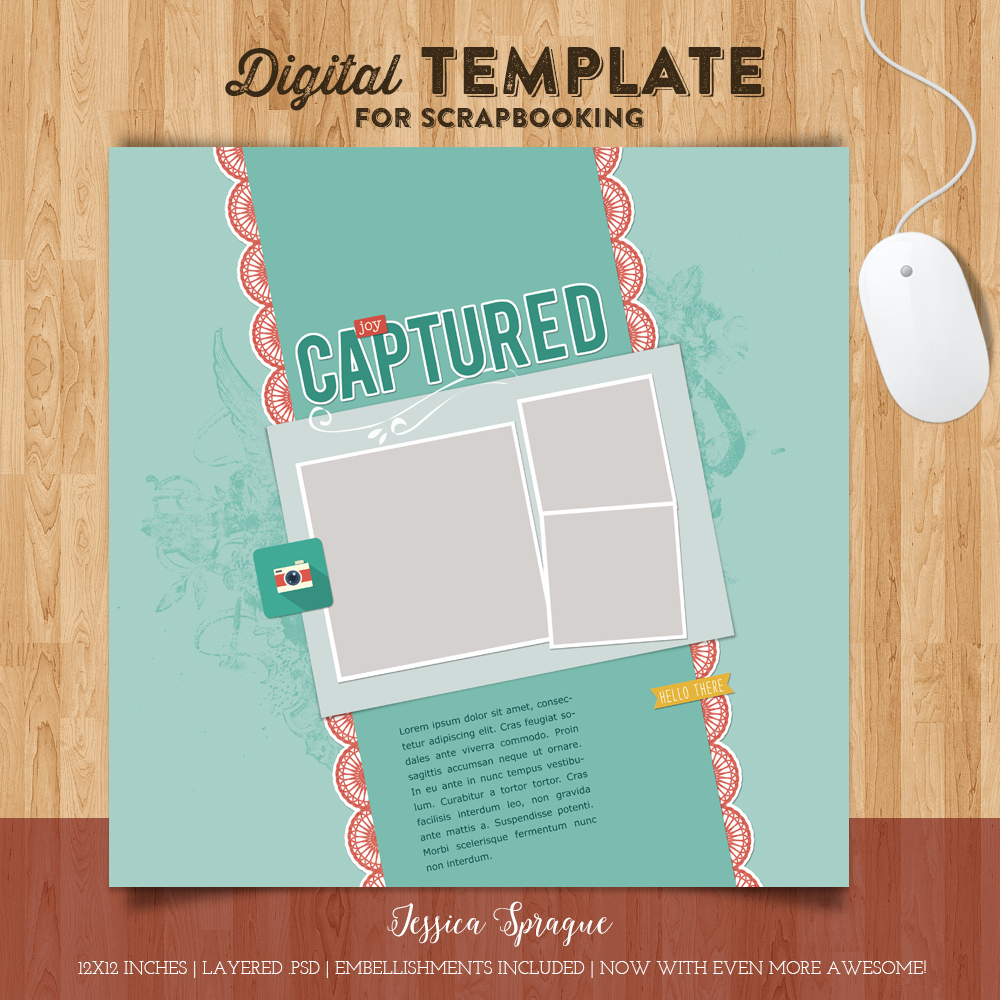 Jessica Sprague Joy Captured Template