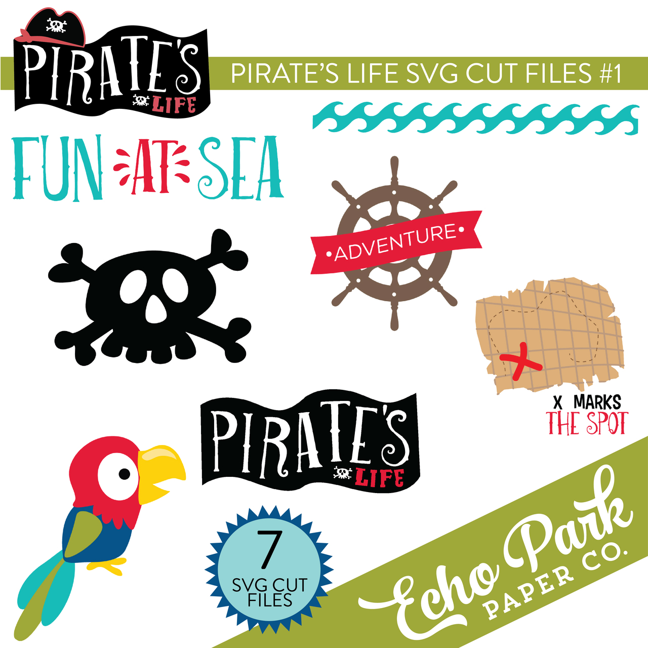 Pirates Life SVG Cut Files #1