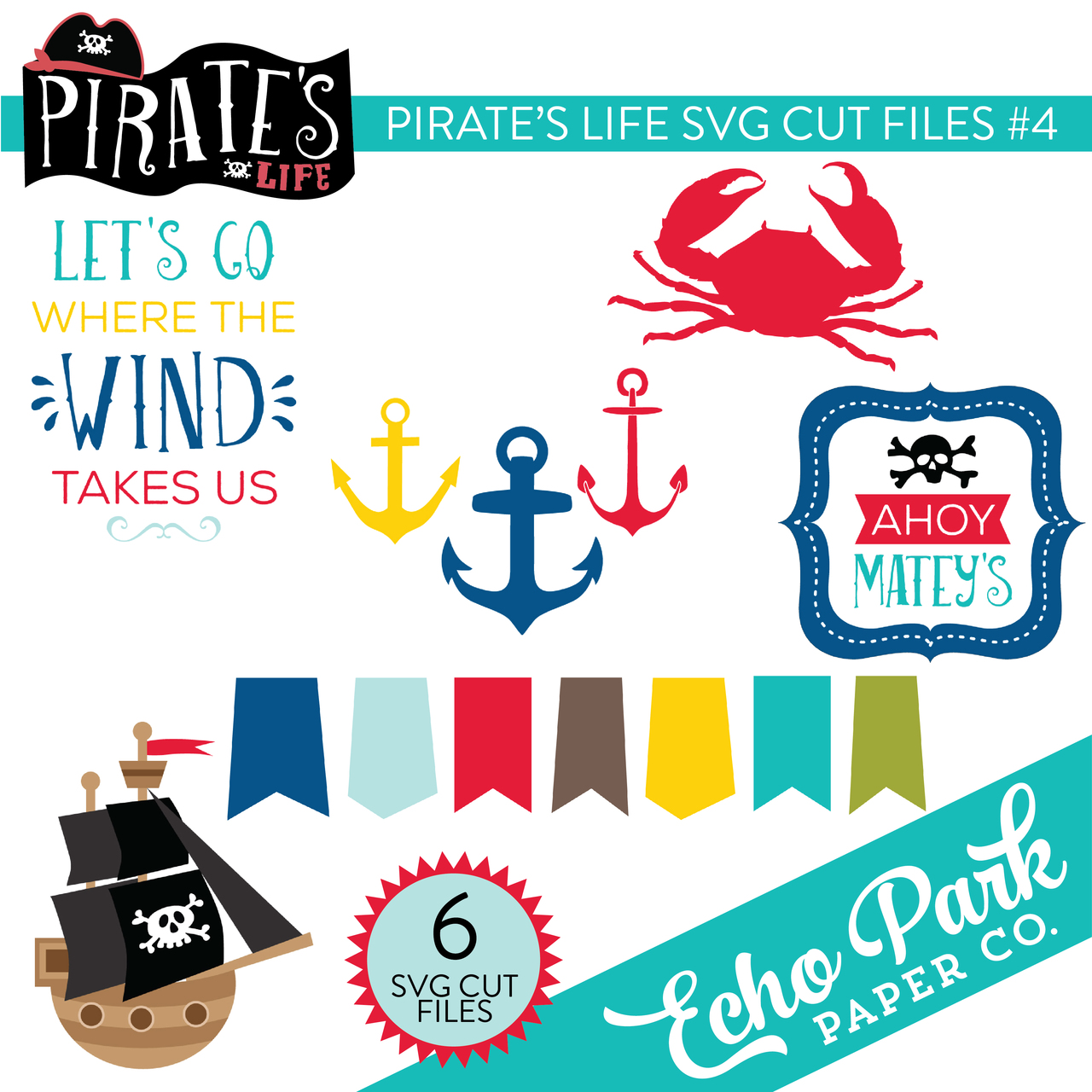 Pirates Life SVG Cut Files #4