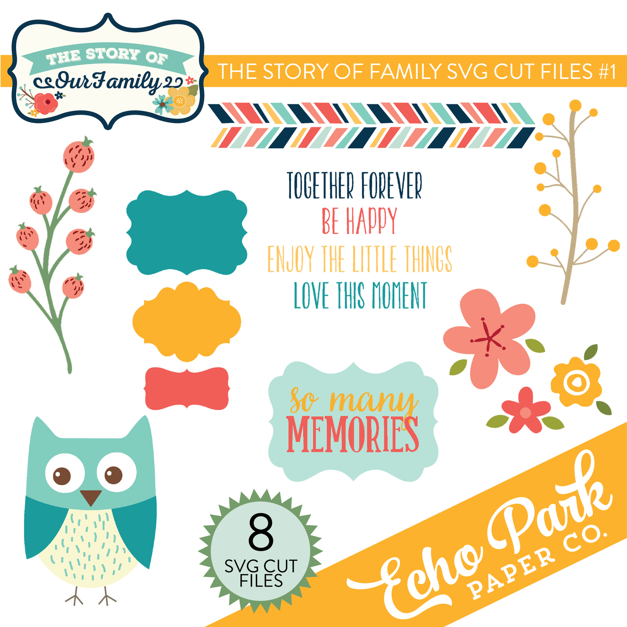 The Story of Family SVG Cut Files #1