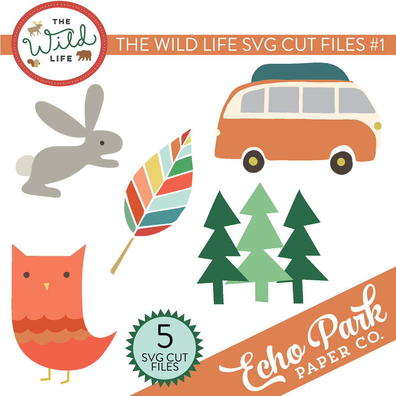 The Wild Life SVG Cut Files #1